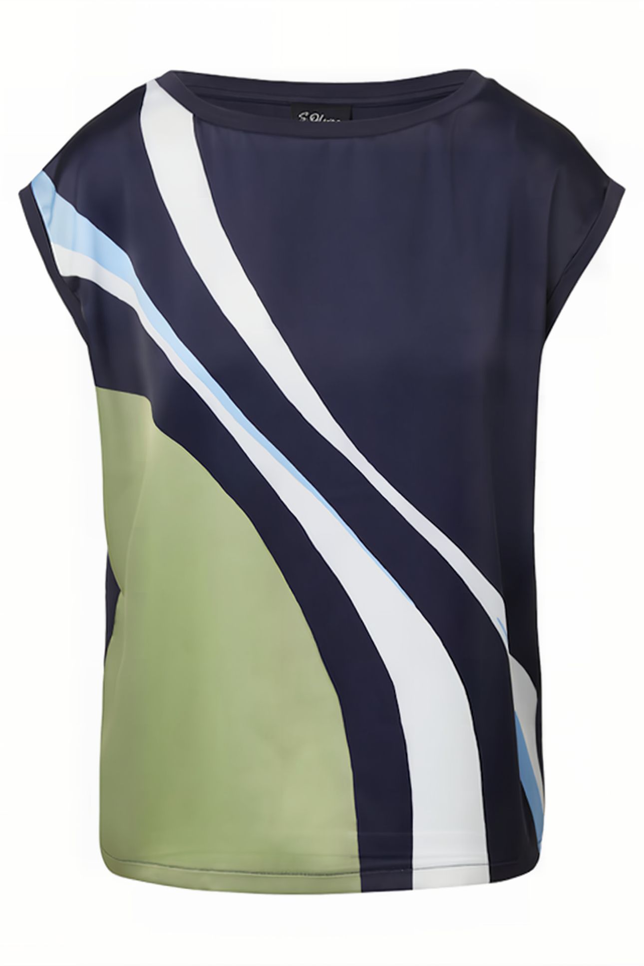S.OLIVER T-SHIRTS MARINE BLUE 4