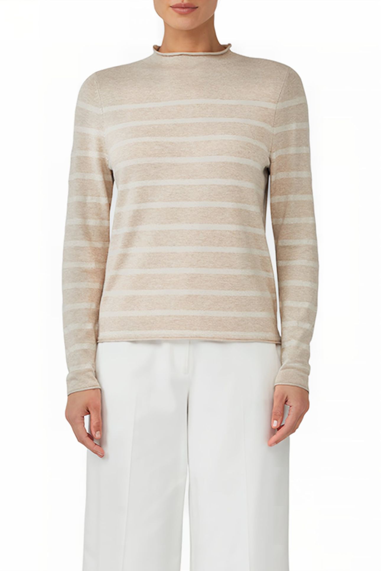 S.OLIVER PULLOVER BEIGE 1