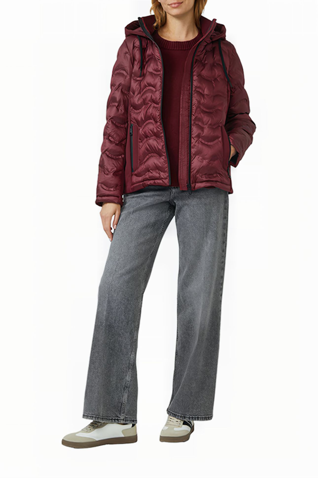 S.OLIVER JACKET OUTDOOR BURGUNDY 2