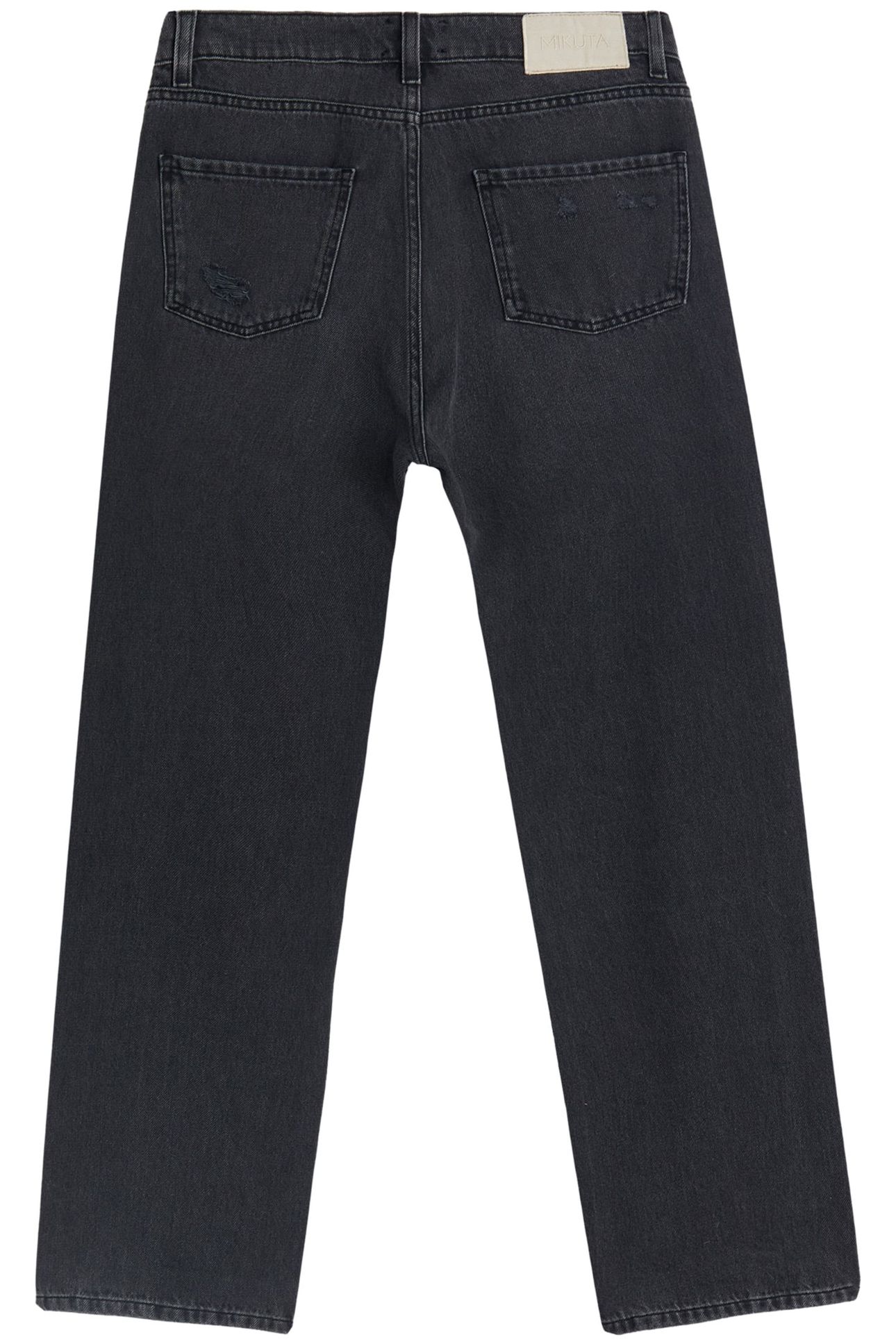 THE BLACK RIPPED RELAXED JEANS 3