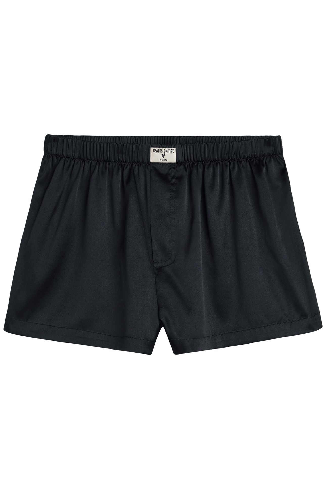 THE BLACK SILK BOXER SHORTS 2