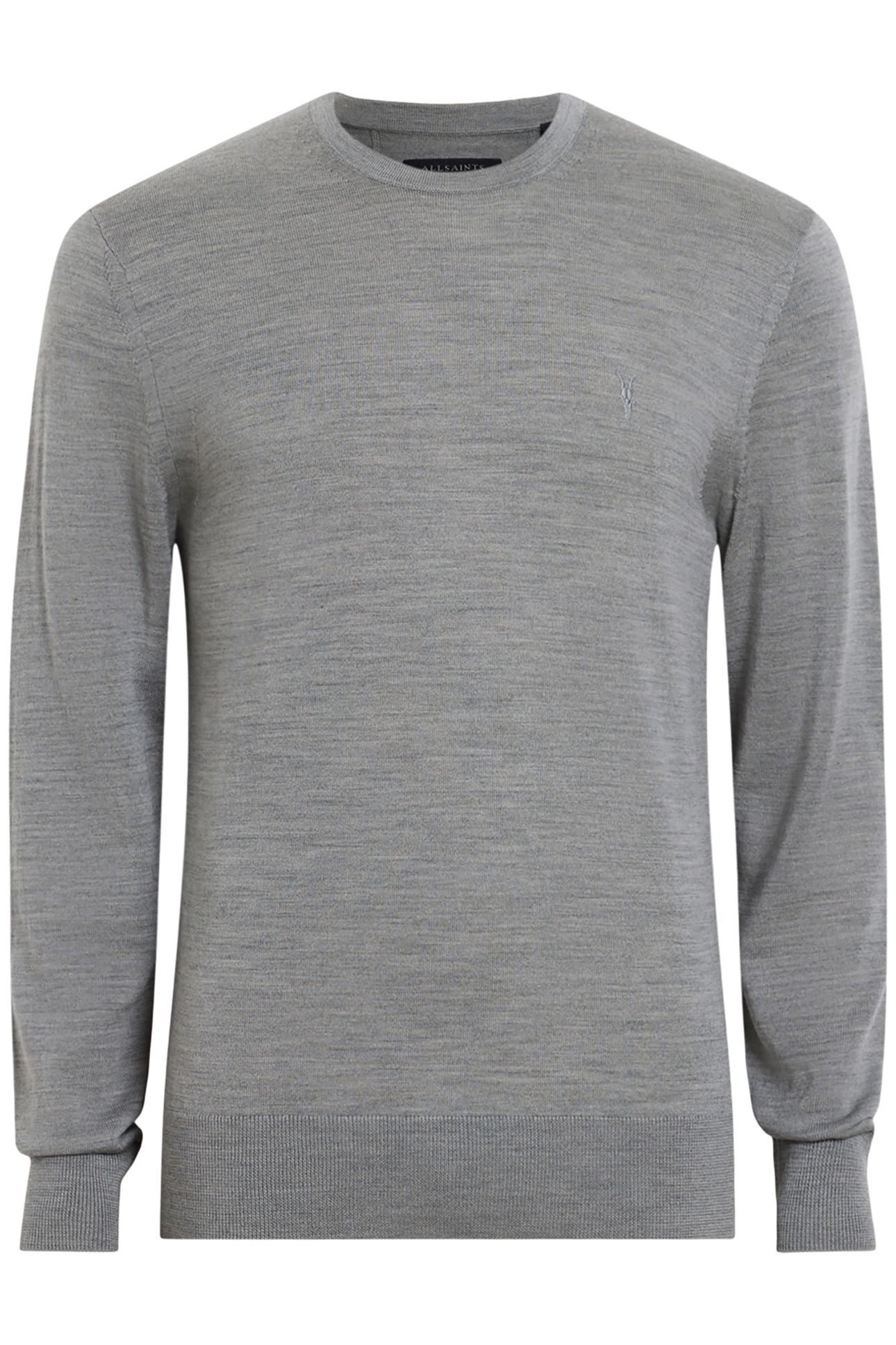 MODE MERINO CREW FOSSIL GREY 4