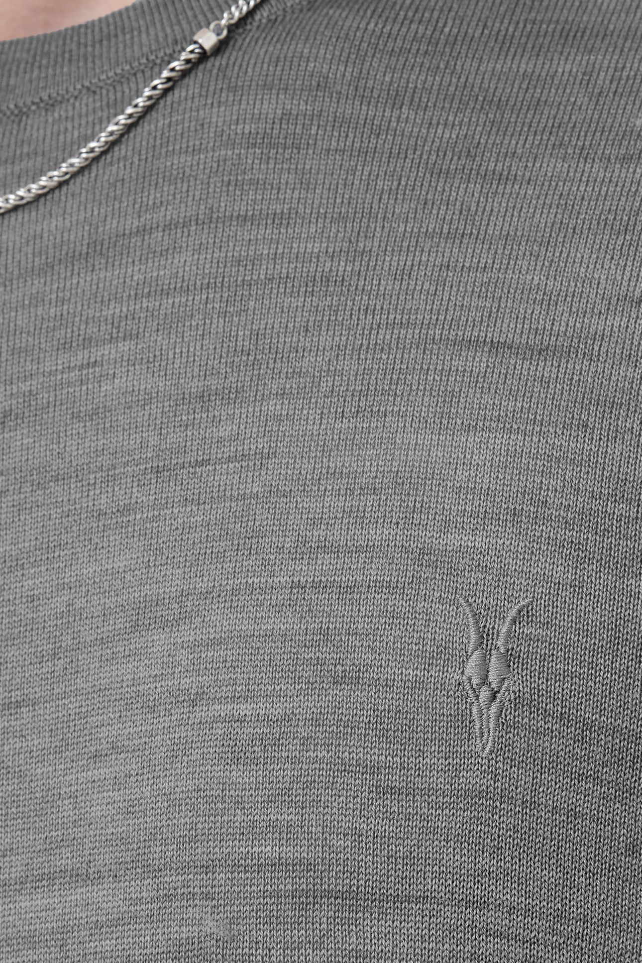 MODE MERINO CREW FOSSIL GREY 6