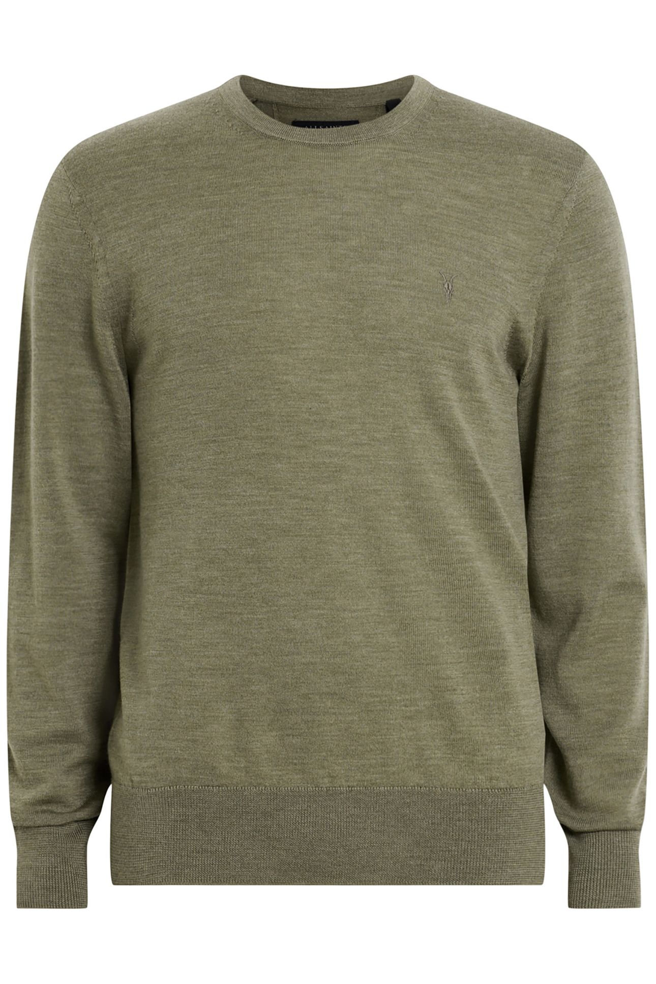 MODE MERINO CREW LIGHT ASH GREEN 7