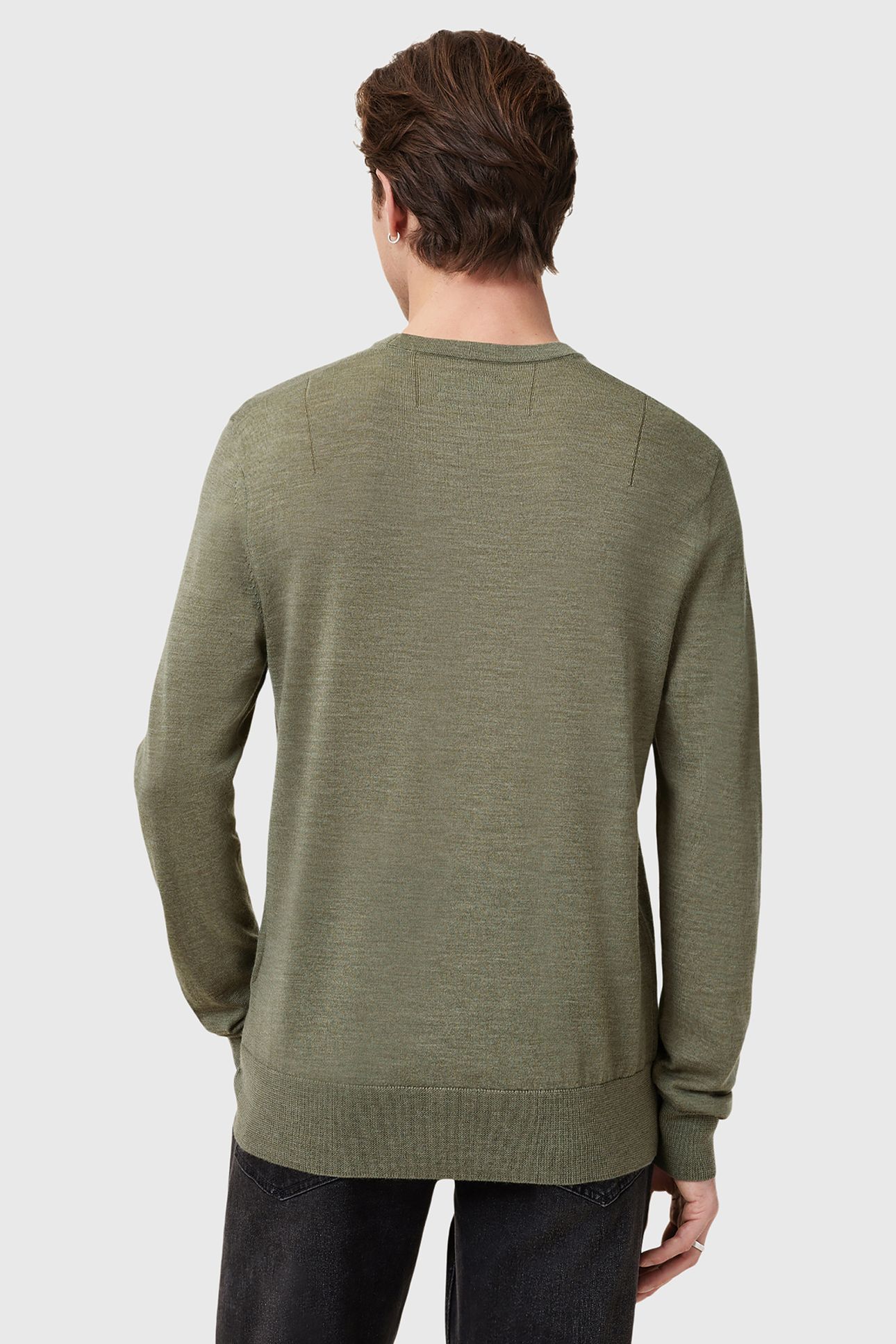 MODE MERINO CREW LIGHT ASH GREEN 6