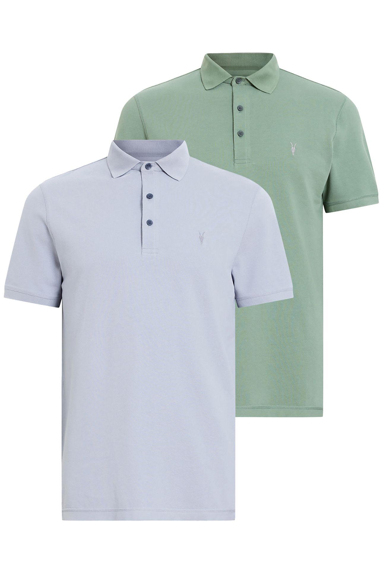 REFORM SS POLO 2 PAC MACHINE GREY/GREEN 5