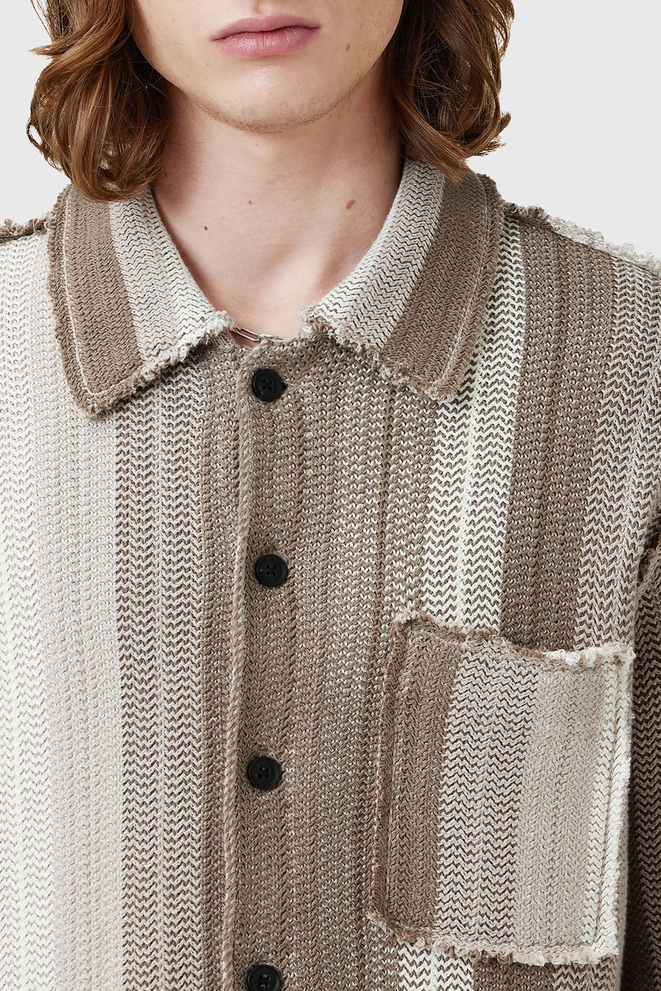 TRUCK CARDIGAN PLASTER TAUPE 7
