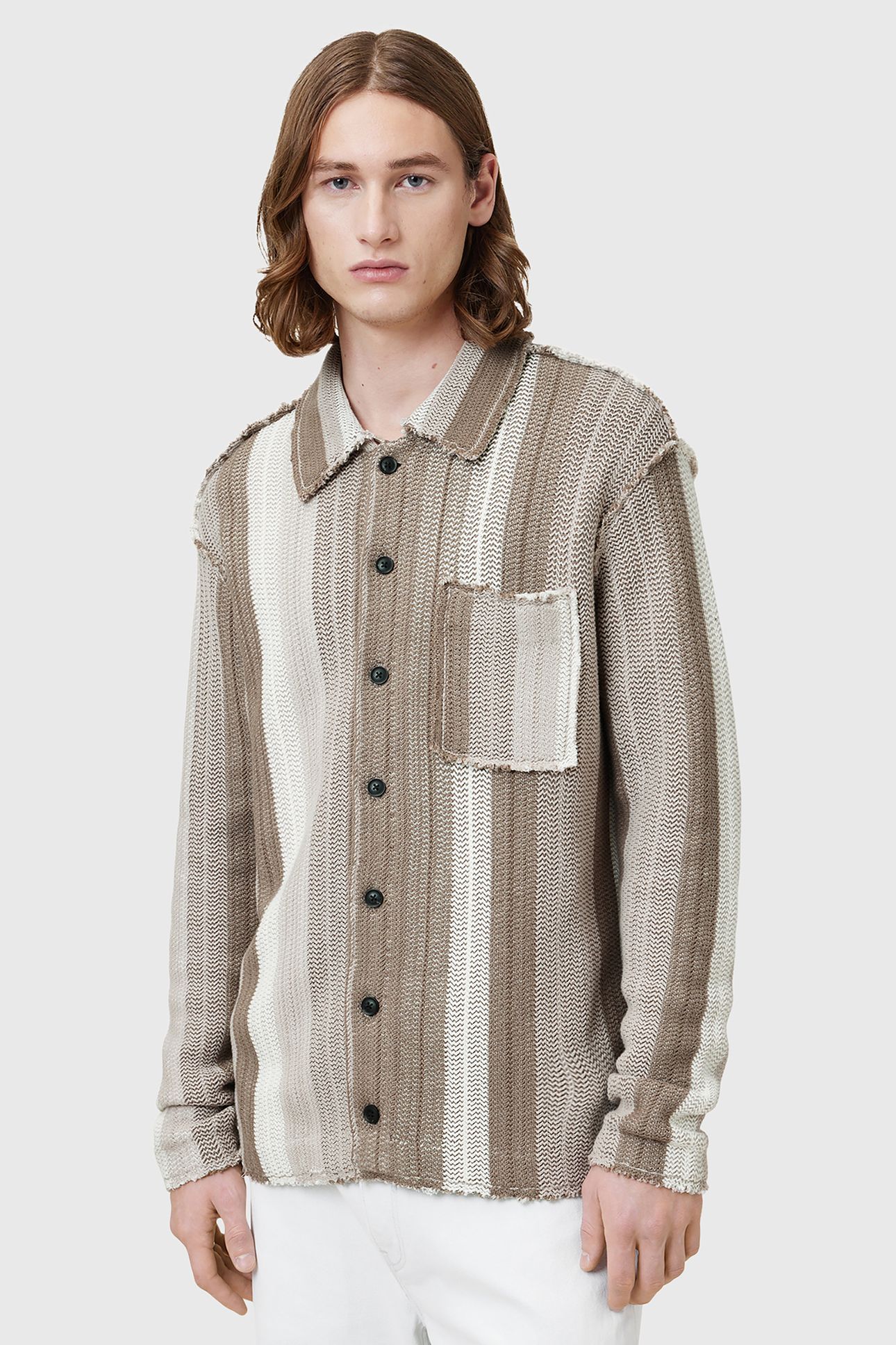 TRUCK CARDIGAN PLASTER TAUPE 4