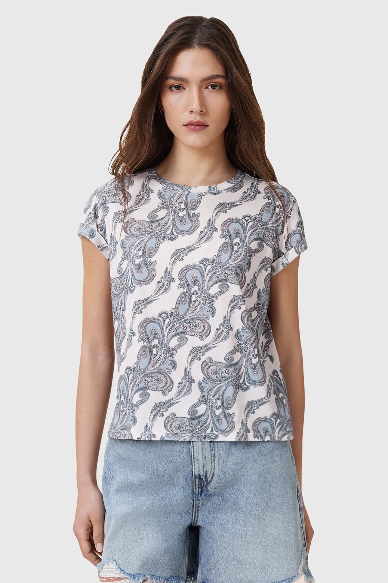 ANNA TEE LITA SOFT BLUE 1
