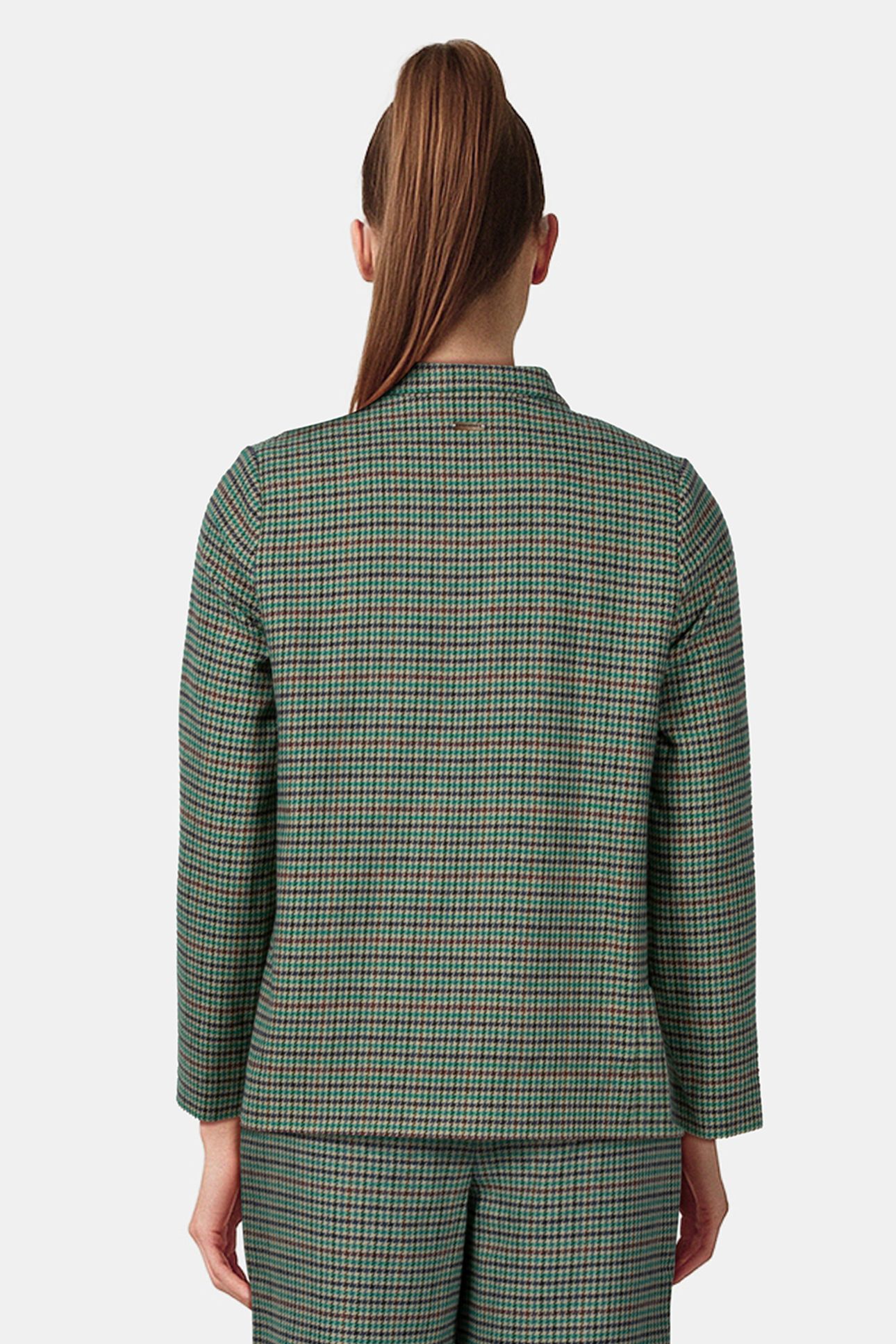 CHECKED BLAZER 2 BUTTONS MULTI 3