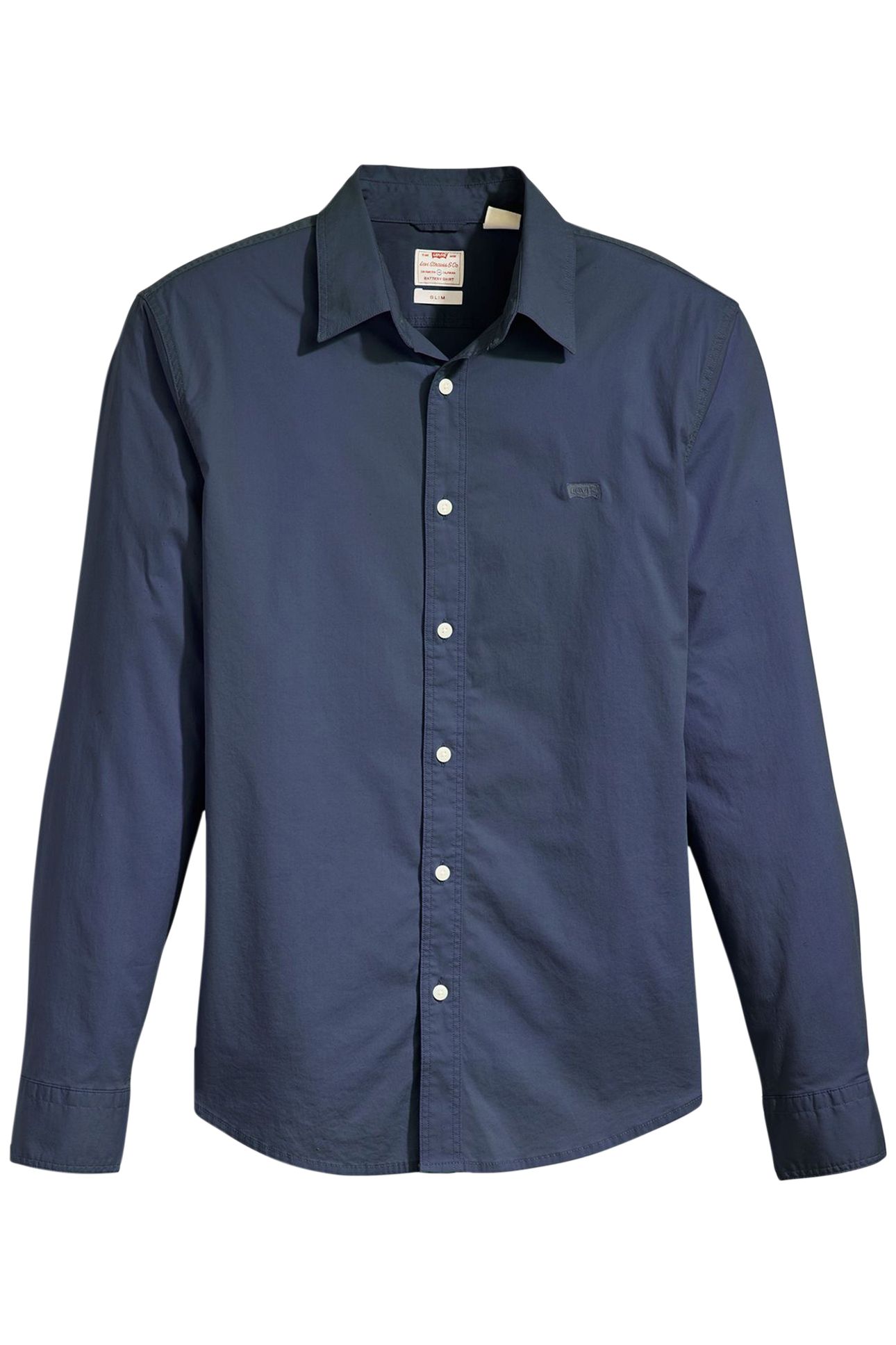BATTERY HOUSEMARK SLIM FIT SHIRT BLUE 3