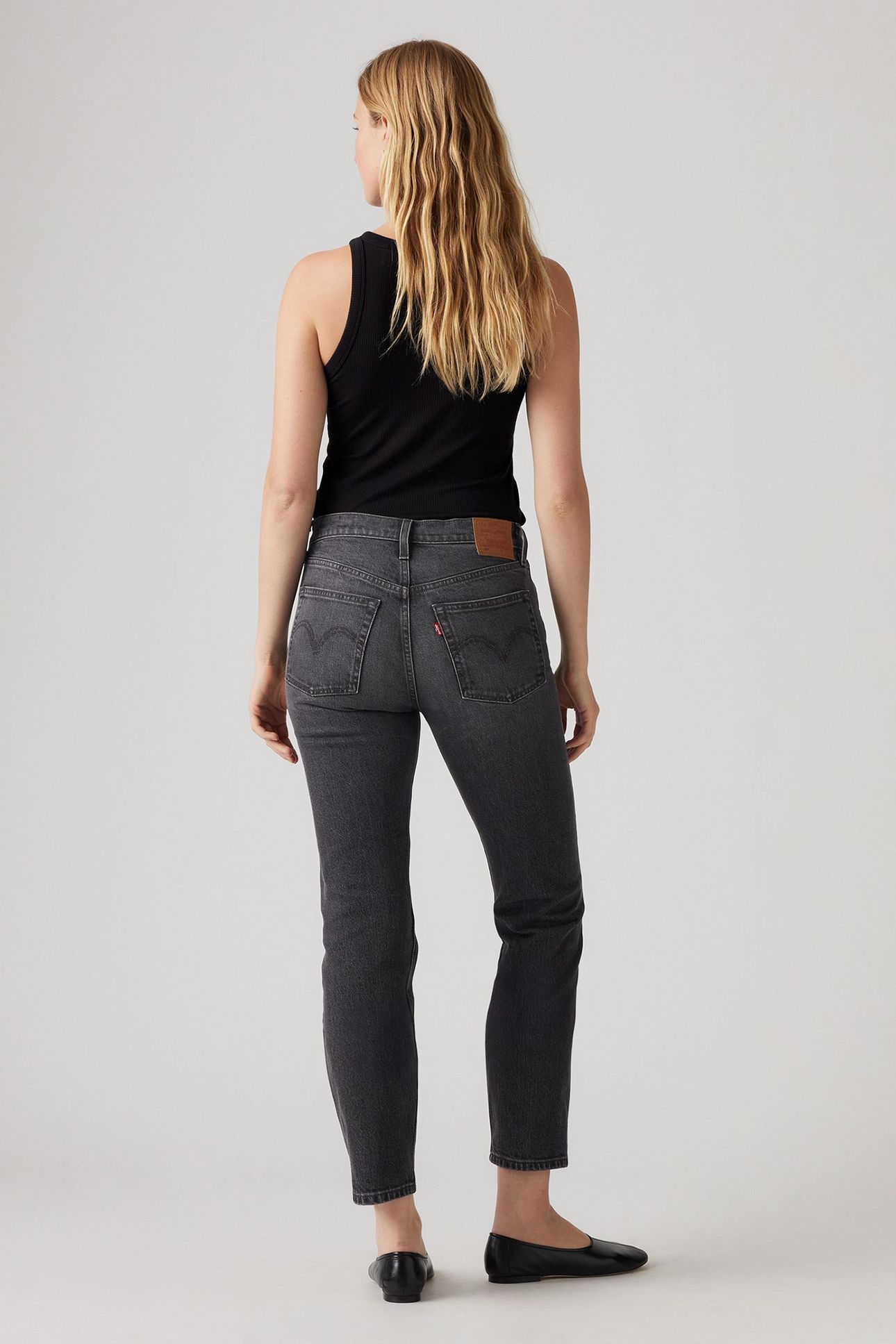 501® CROP JEANS BLACK 3
