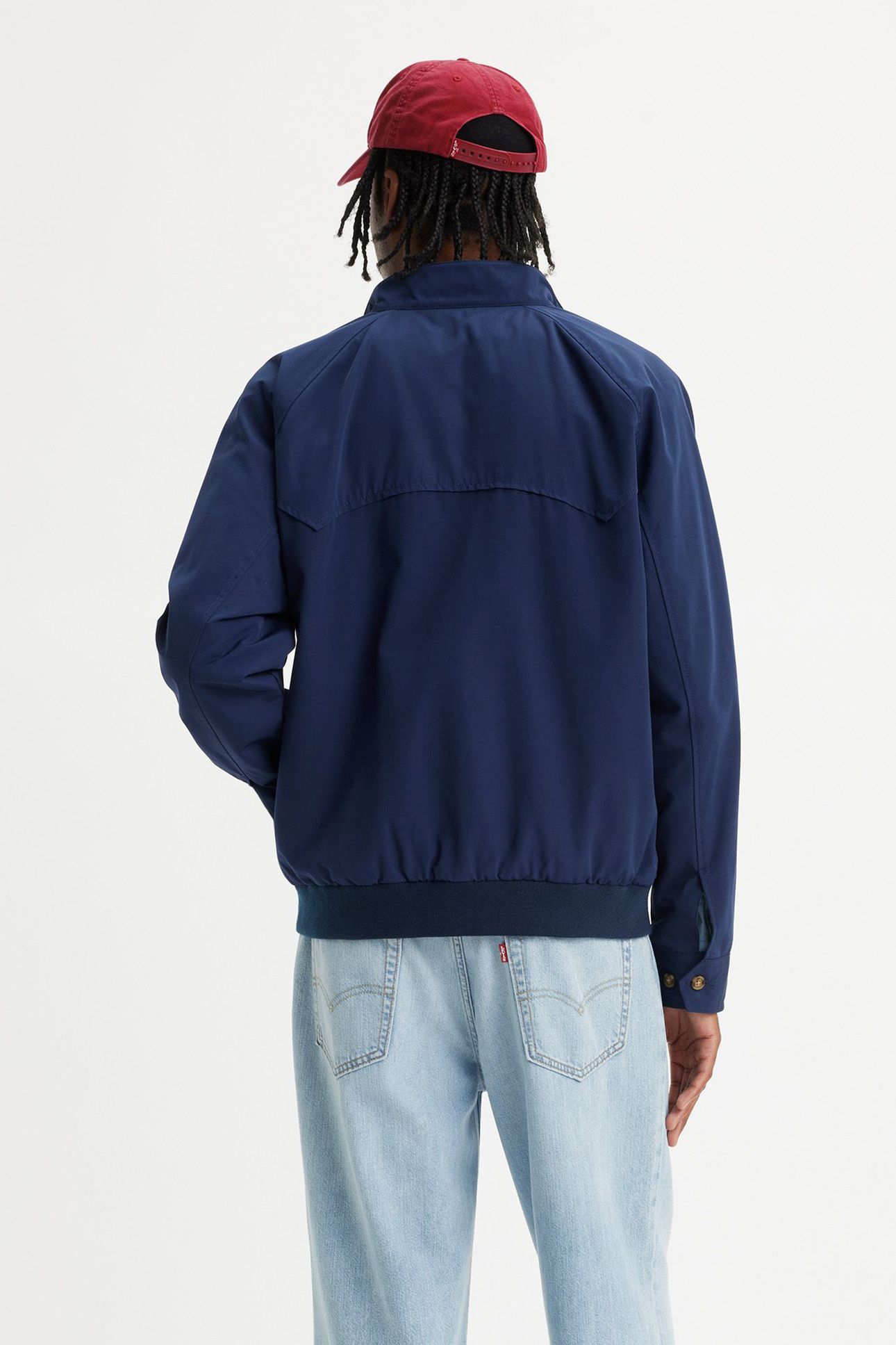 BACKER HARRINGTON JACKET BLUE 2