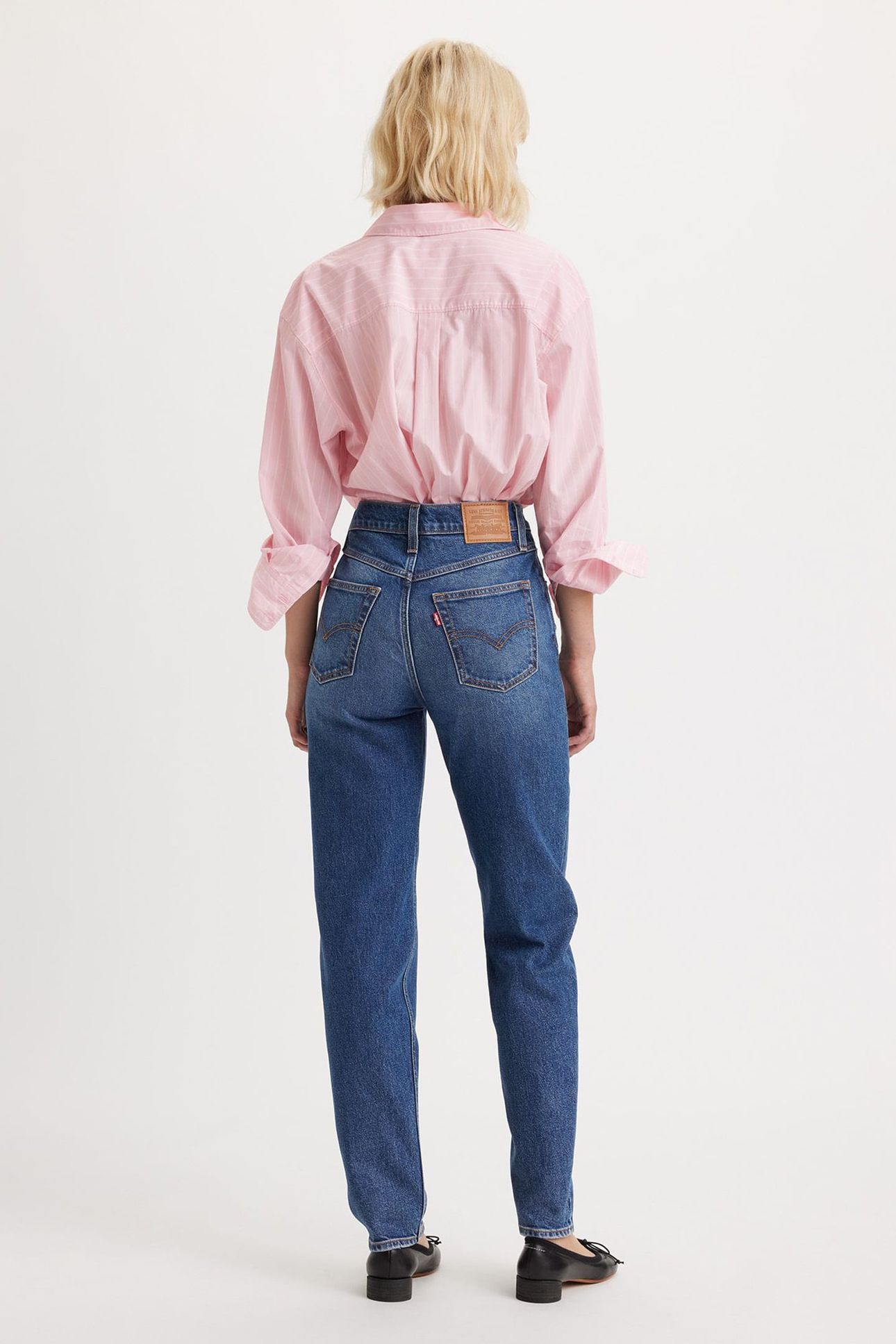 80S MOM JEANS DARK INDIGO 3