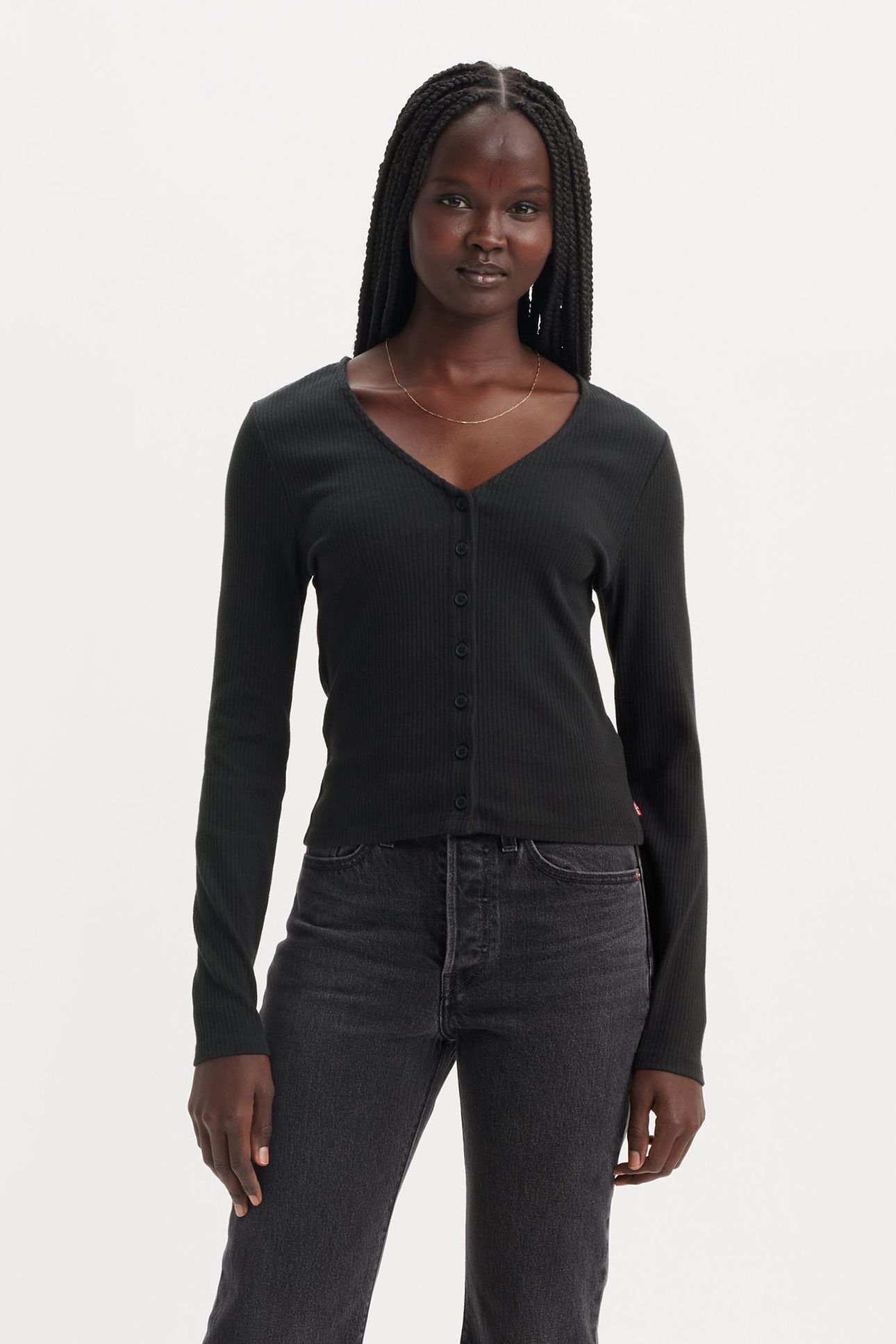 MUSE LONG-SLEEVE TEE BLACK 1