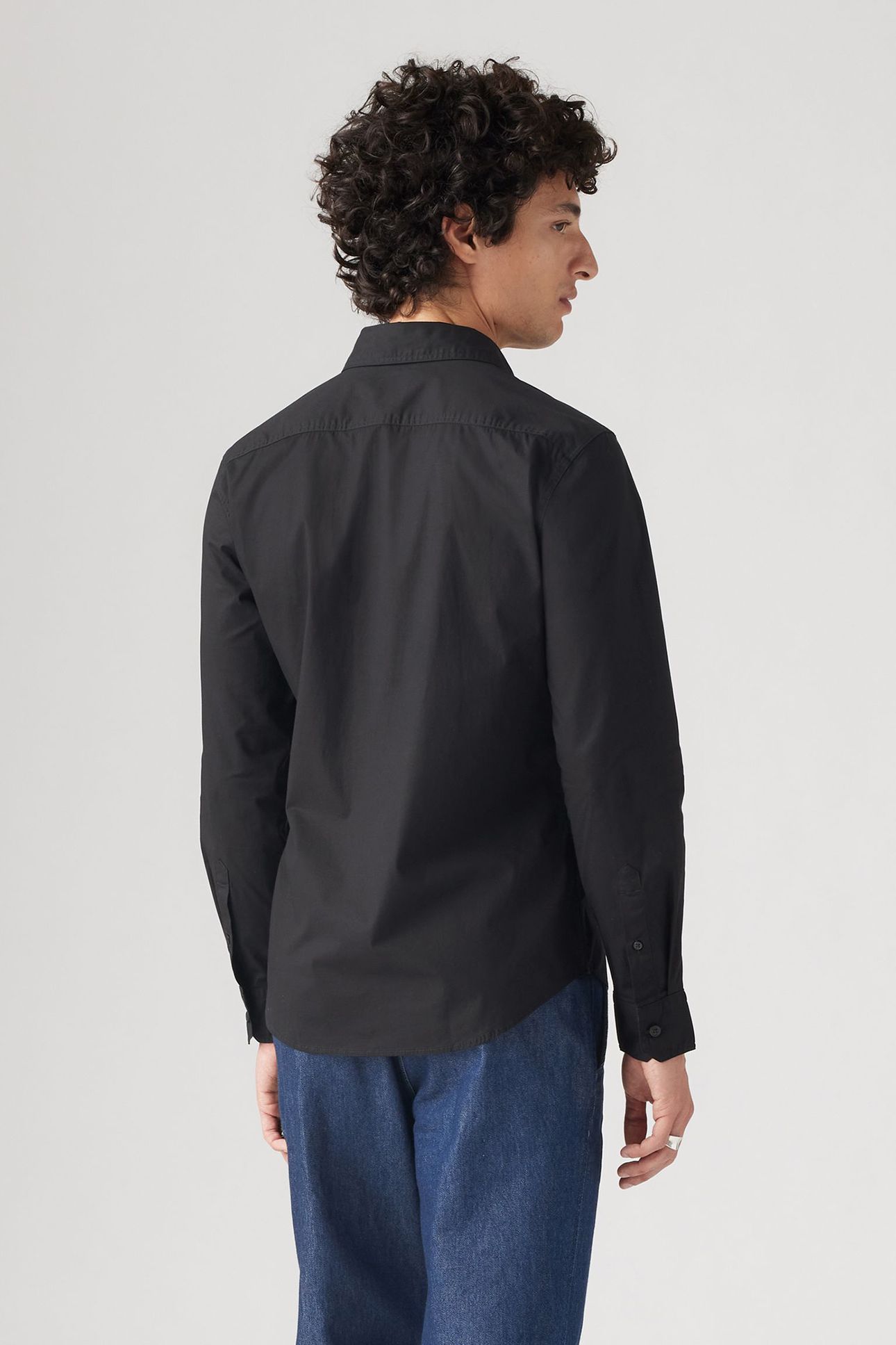 BATTERY HOUSEMARK SLIM FIT SHIRT BLACK 2