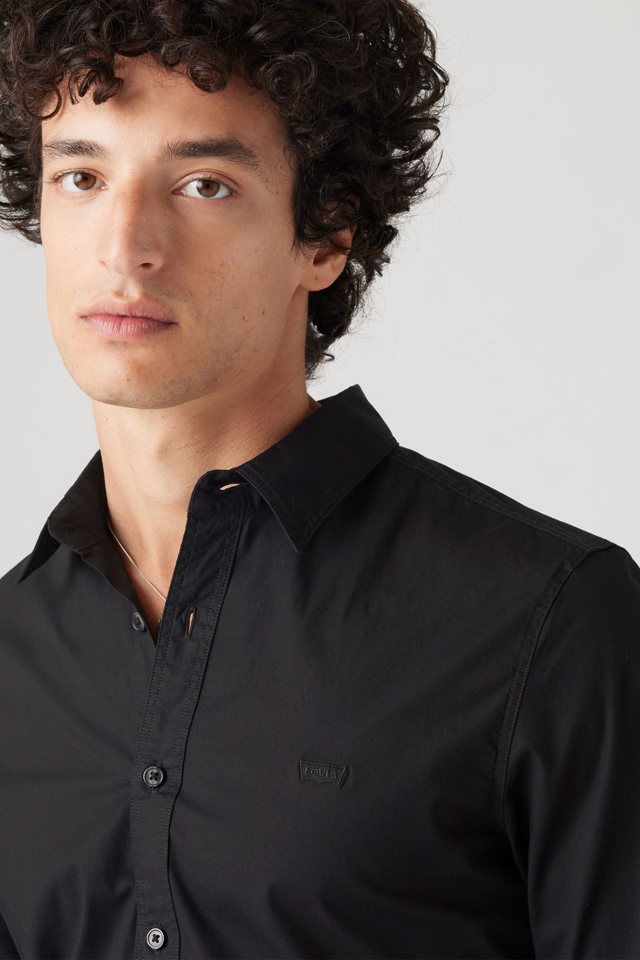 BATTERY HOUSEMARK SLIM FIT SHIRT BLACK 5