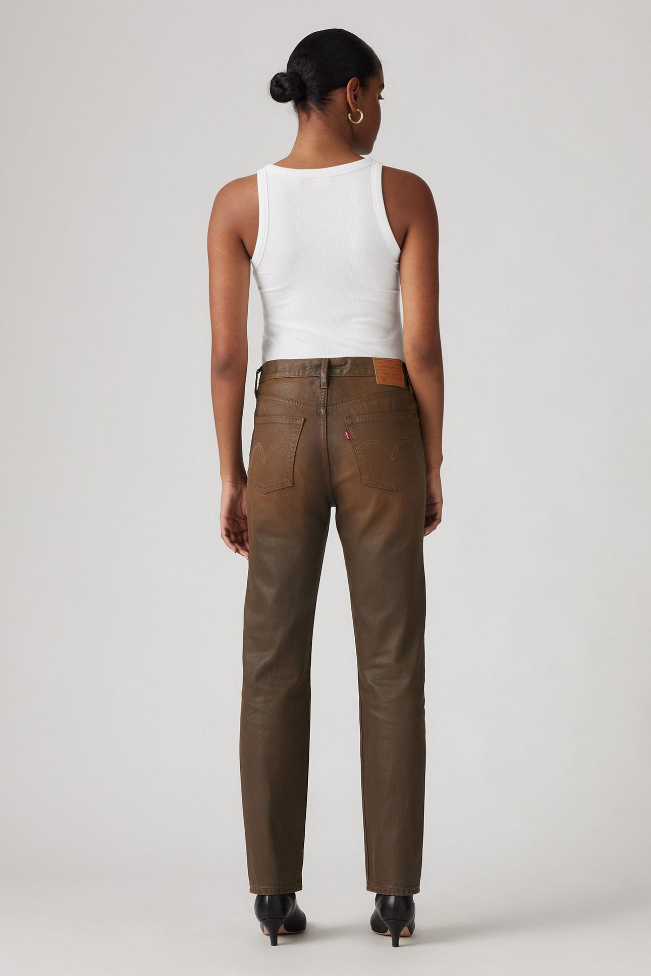 501® ORIGINAL JEANS BROWN 3