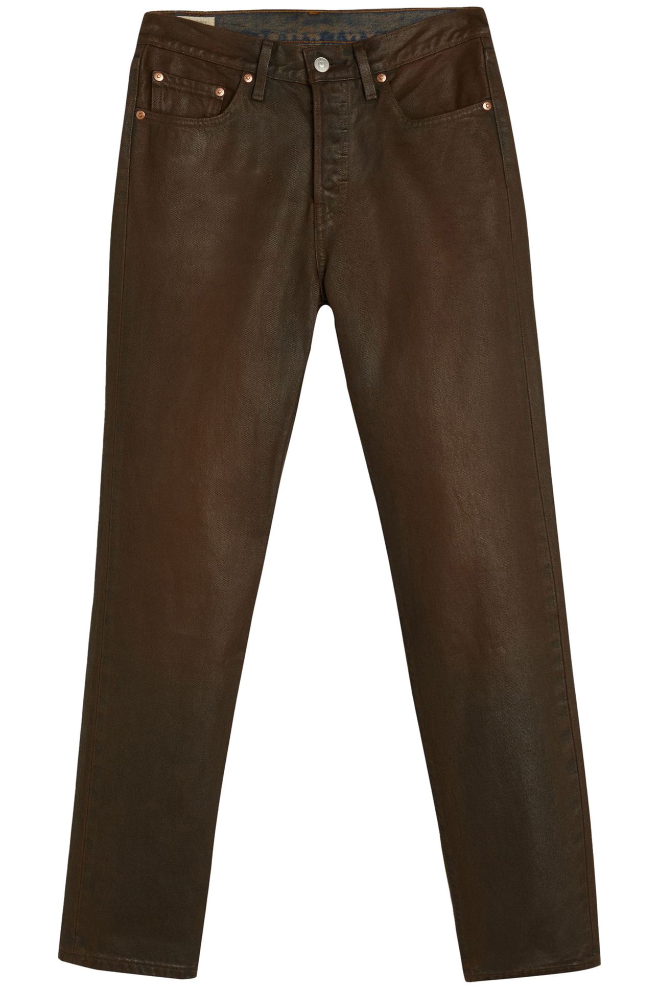 501® ORIGINAL JEANS BROWN 4