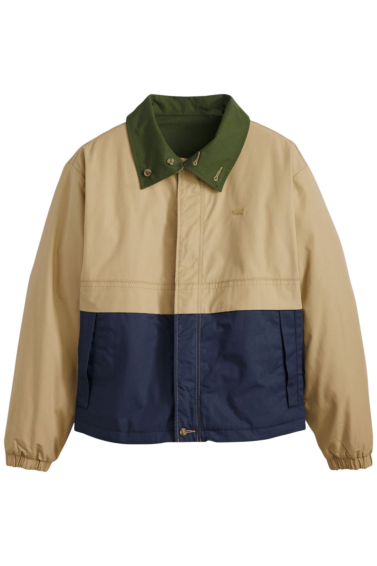REX REVERSIBLE CANVAS JACKET TAN 3
