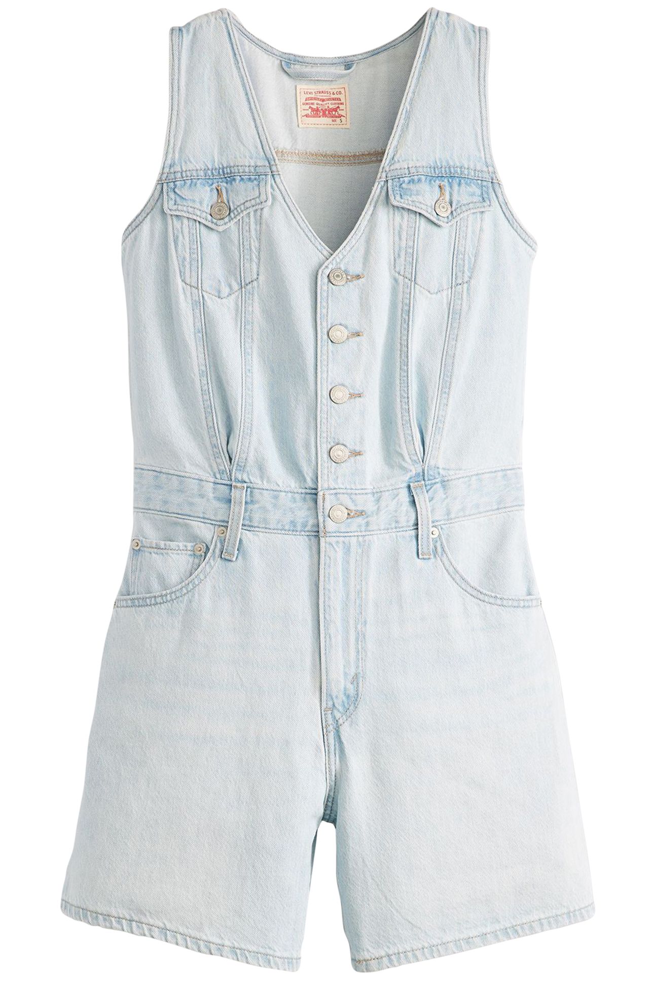 VEST ROMPER MED INDIGO 4