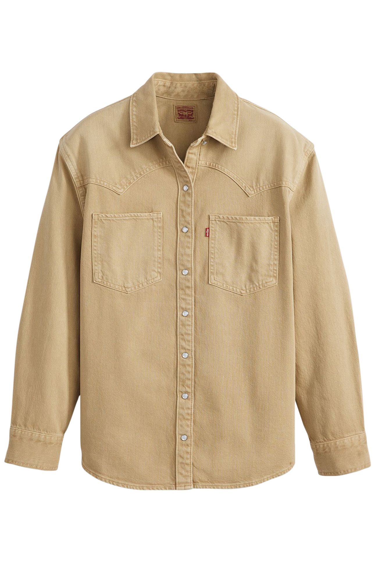 TEODORA WESTERN SHIRT TAN 3