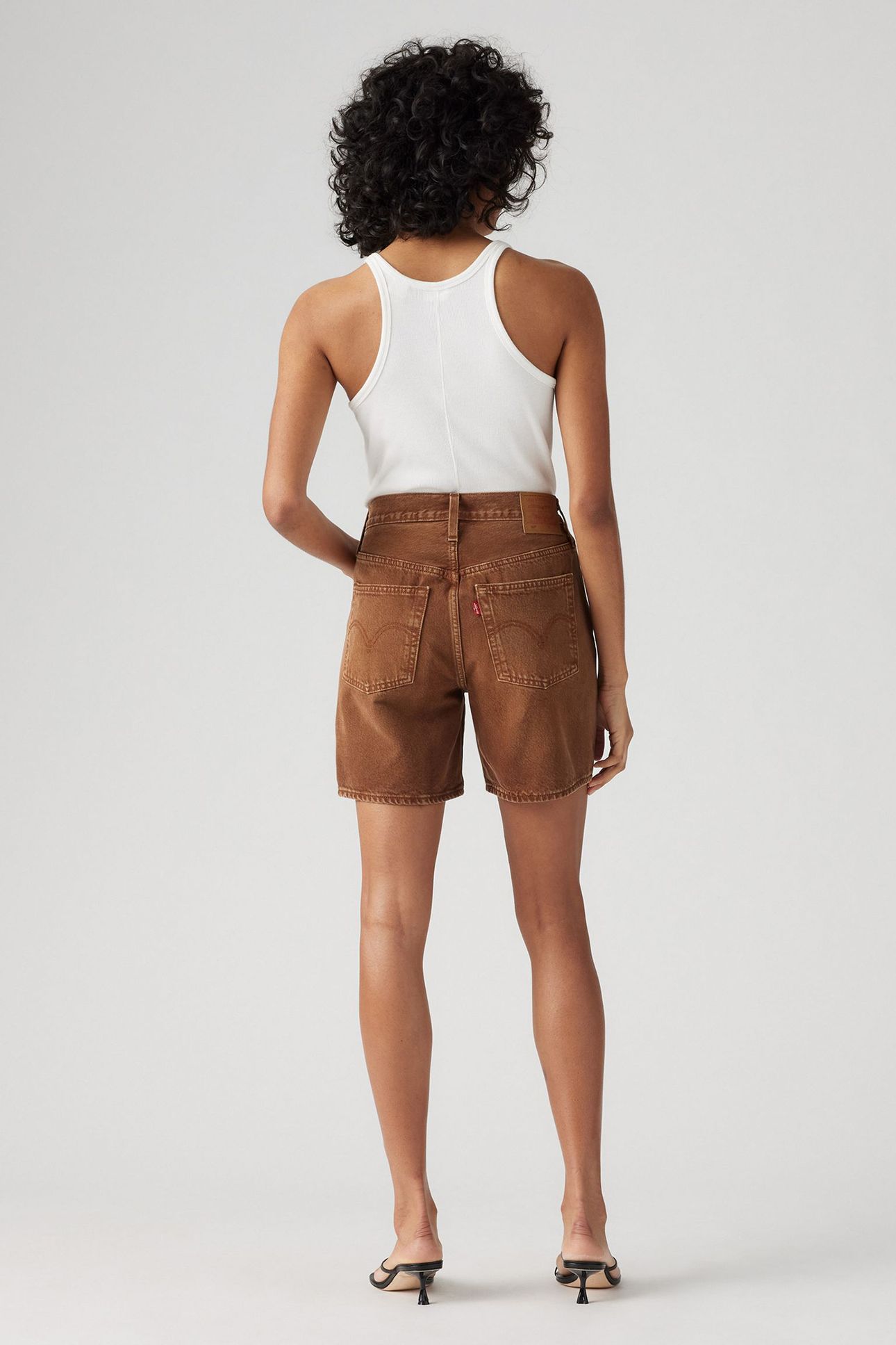 501® MID THIGH SHORTS BROWN 3
