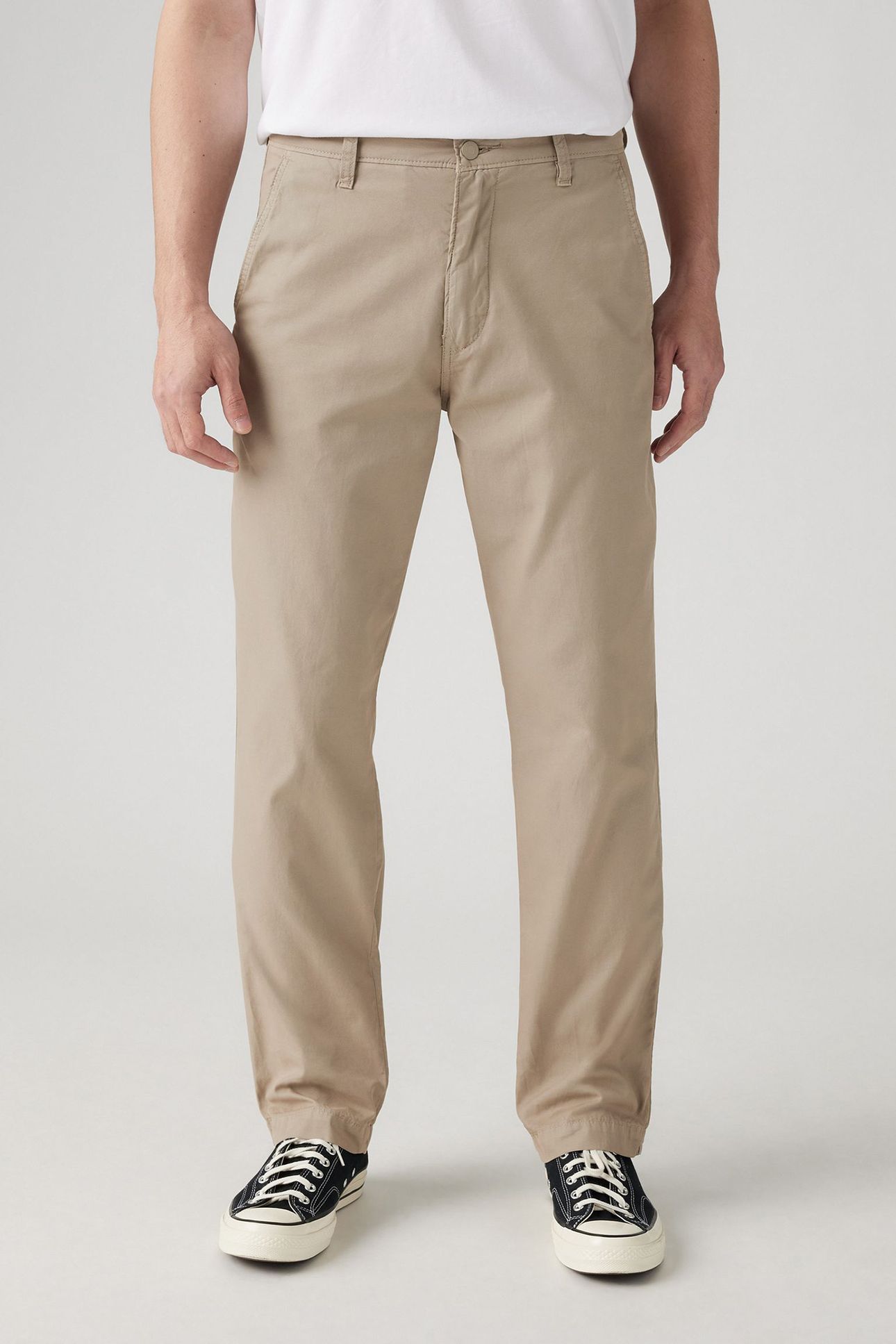 CHINO AUTHENTIC RELAXED TROUSERS NEUTRAL 1