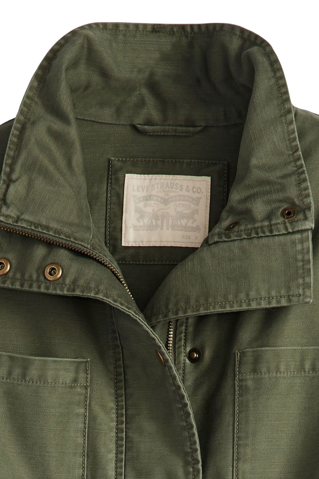 KARLIE UTILITY JACKET GREEN 6