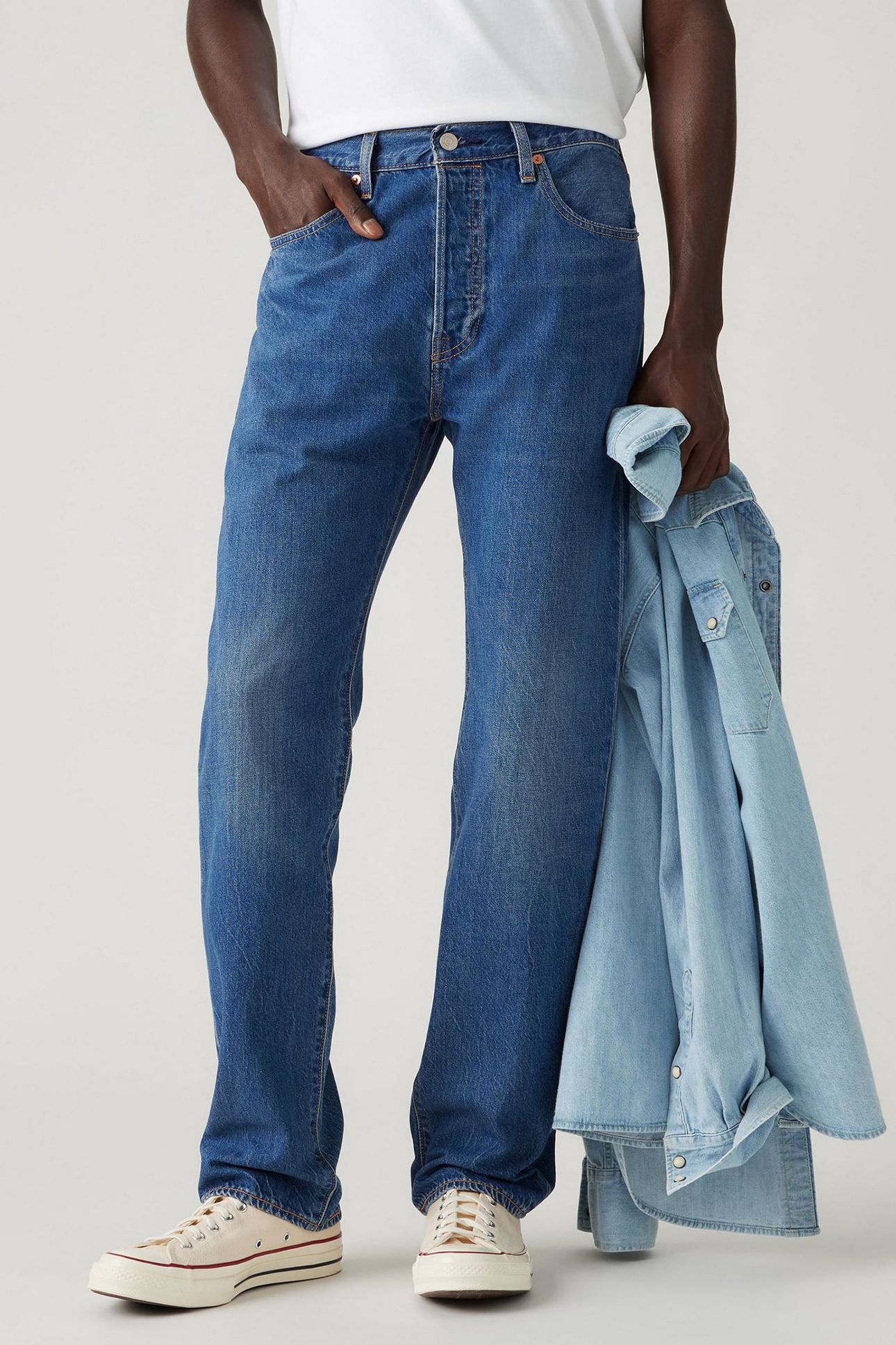 501® ORIGINAL LIGHTWEIGHT JEANS DARK INDIGO 1