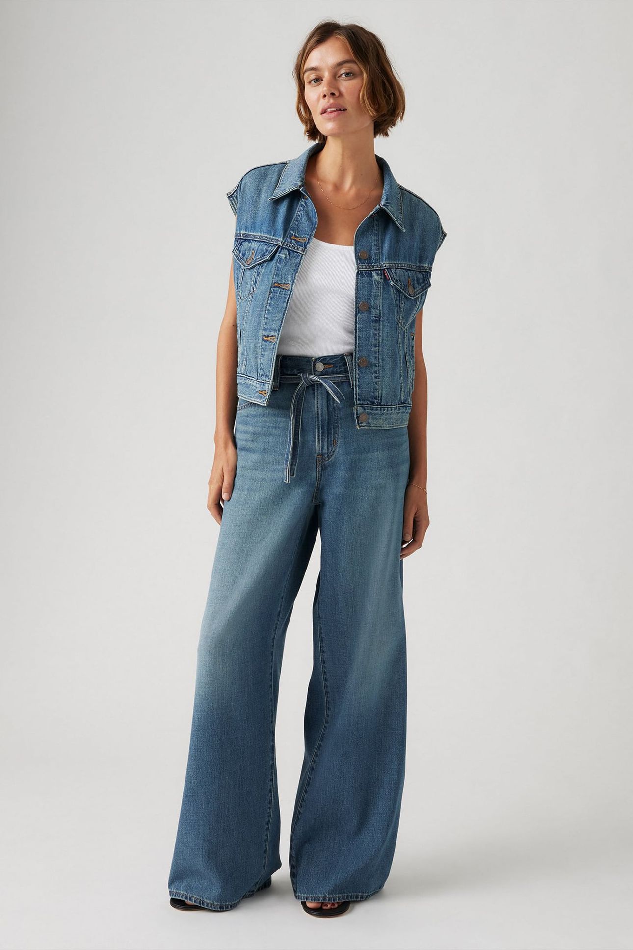 XL STRAIGHT JEANS MED INDIGO 6