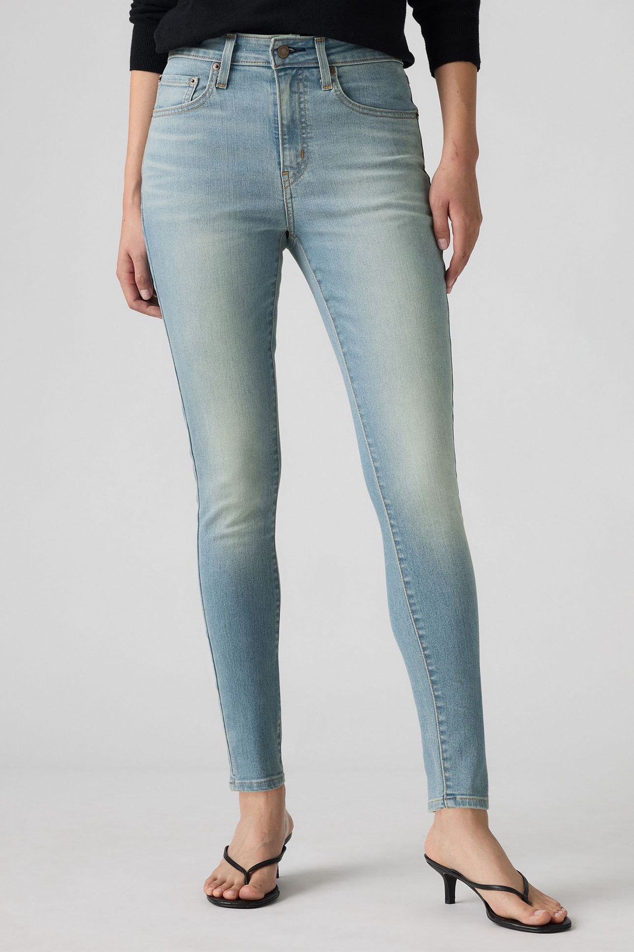 721™ HIGH RISE SKINNY JEANS MED INDIGO 1