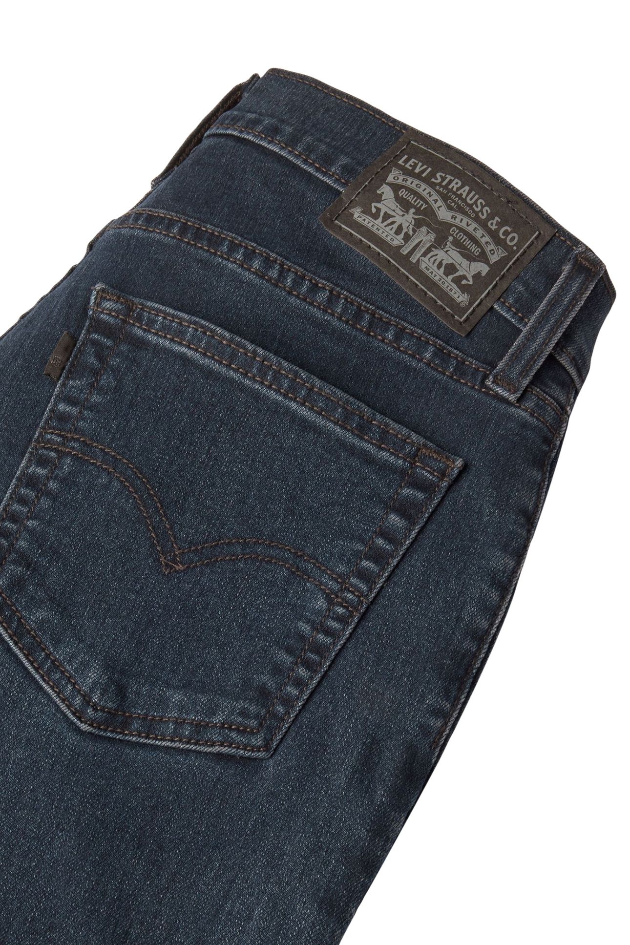 724™ HIGH RISE STRAIGHT JEANS DARK INDIGO 7