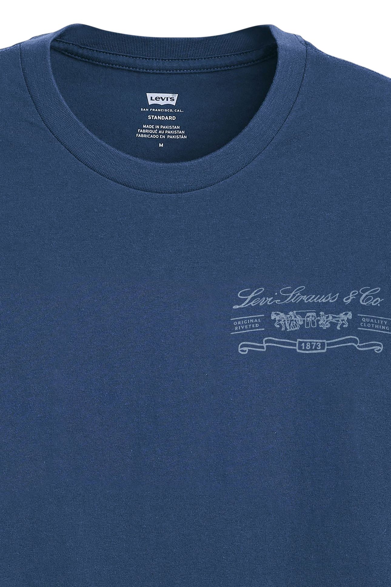GRAPHIC CREWNECK T-SHIRT BLUE 6