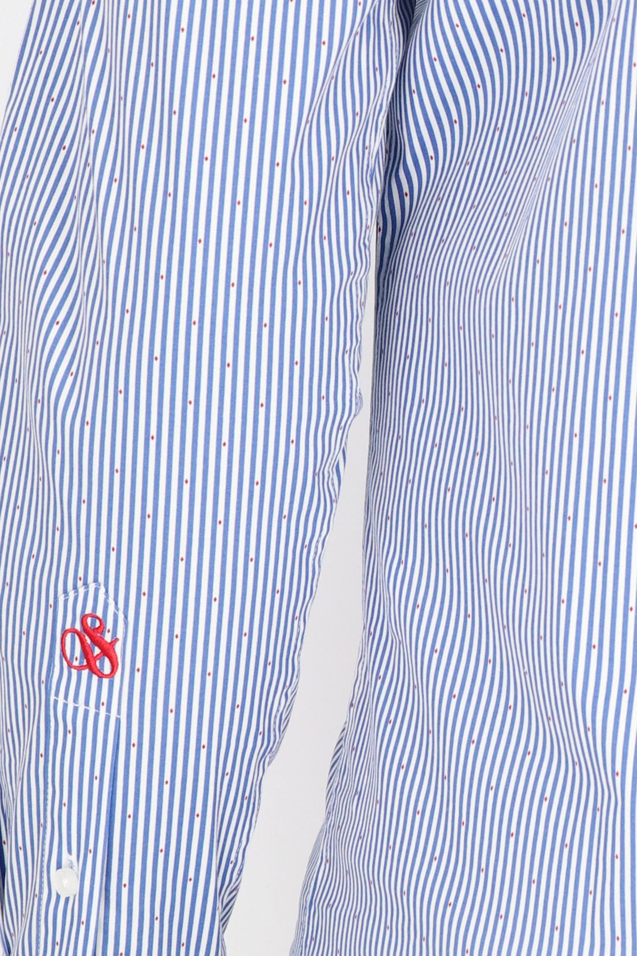 DRESS SHIRT WHITE/NAVY 4