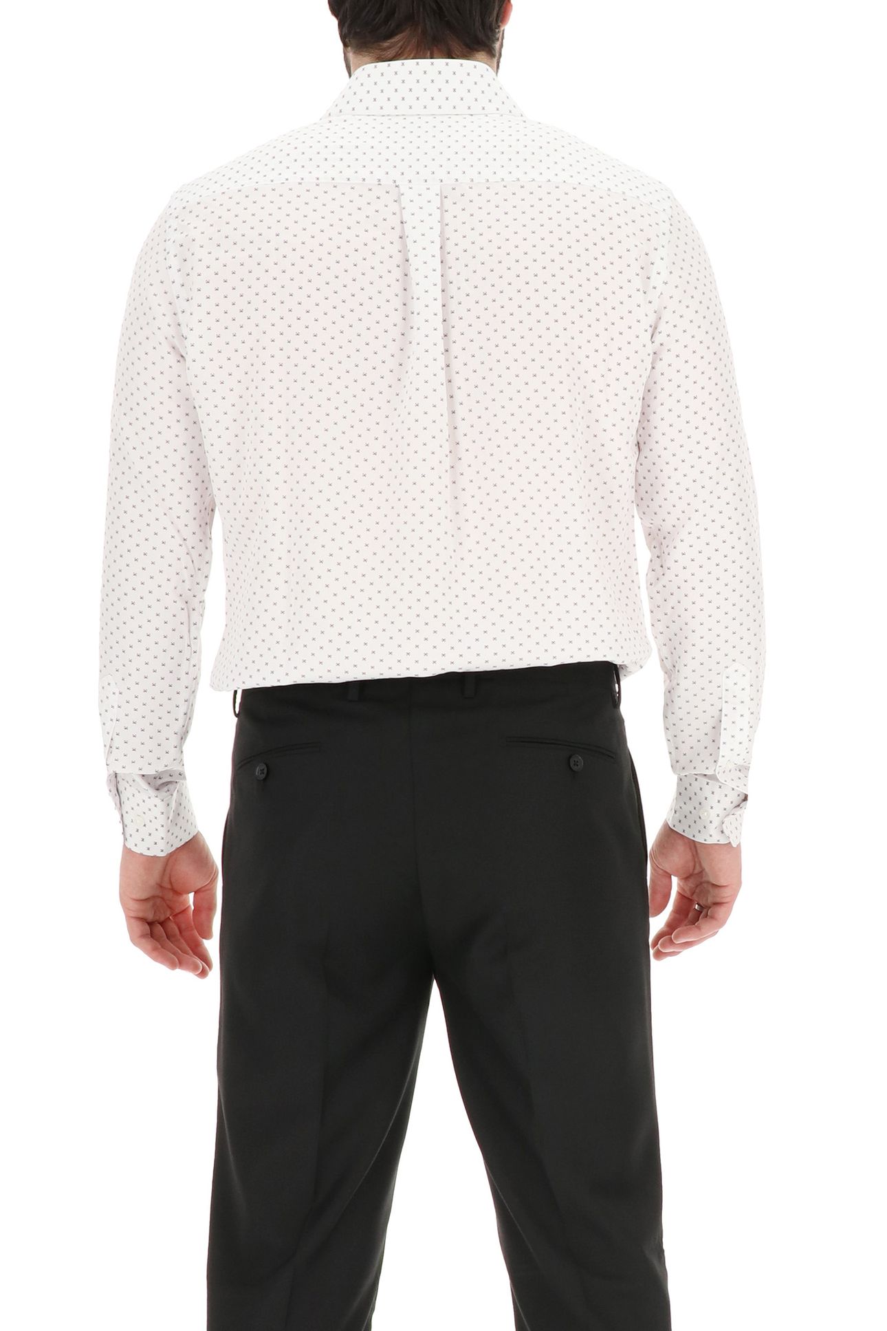 4 WAY STRETCHDRESS SHIRT WHITE 3
