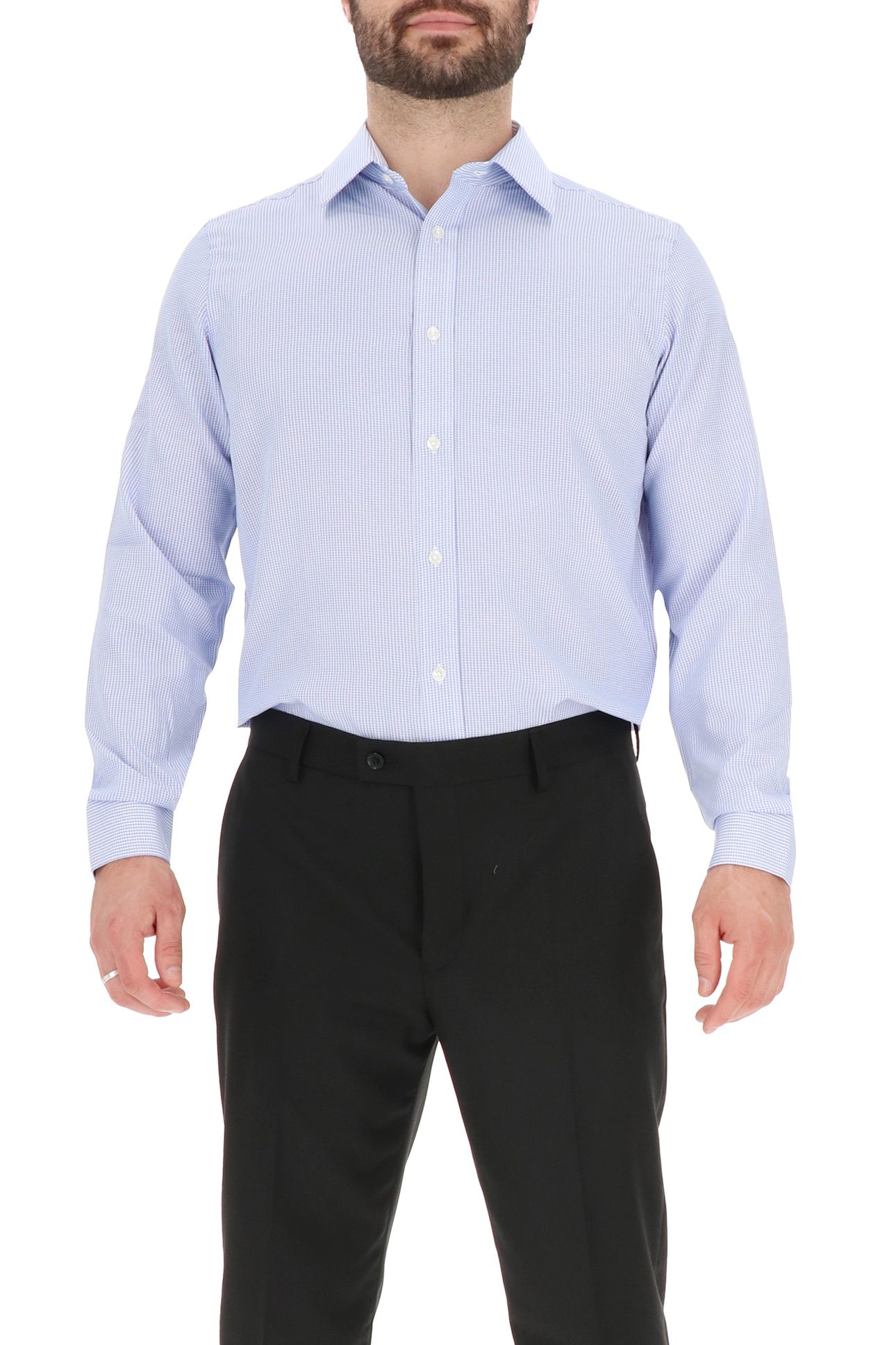 4 WAY STRETCHDRESS SHIRT ROYAL BLUE 1