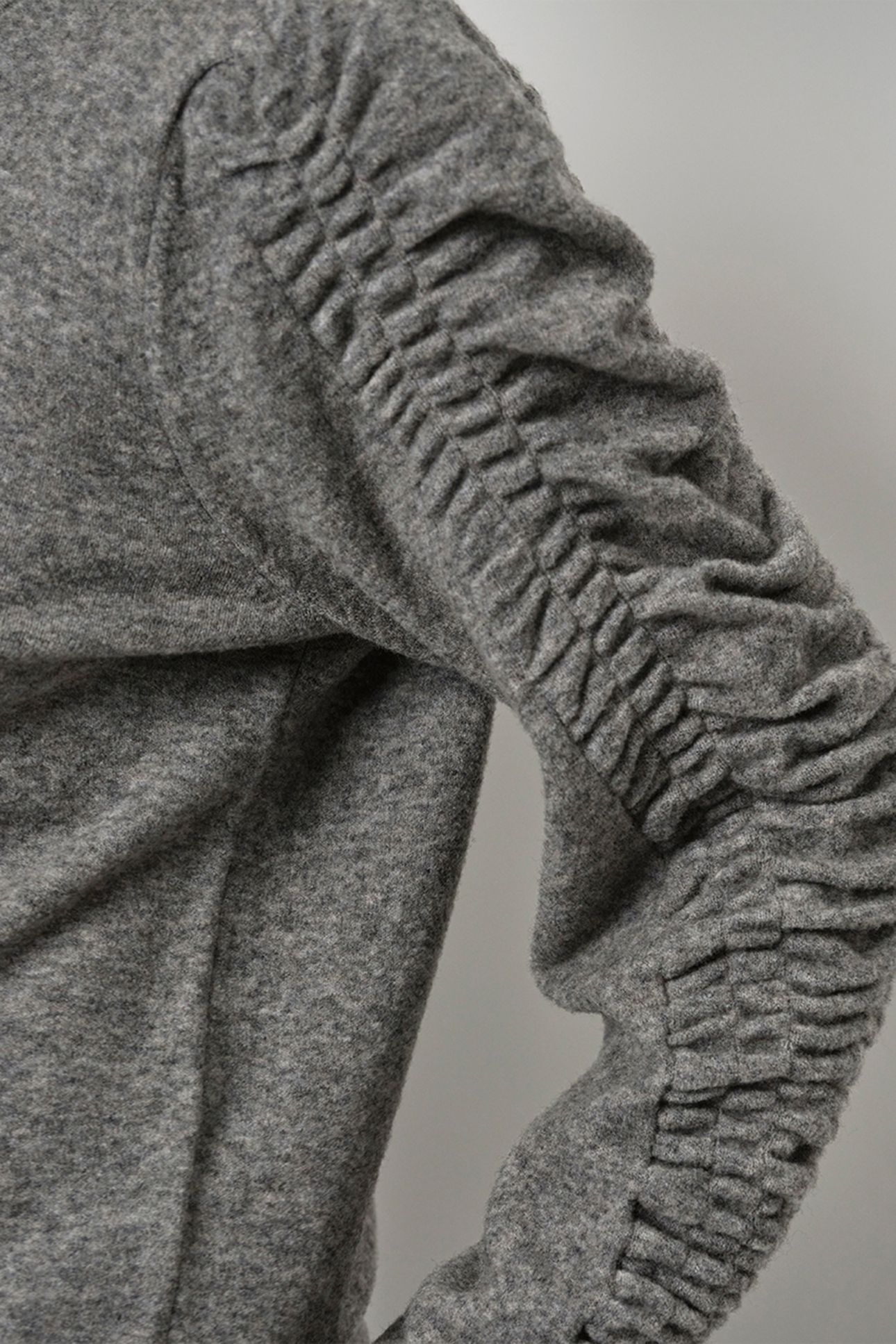 PARDON FANCY SWEATER HEATHER GREY 5
