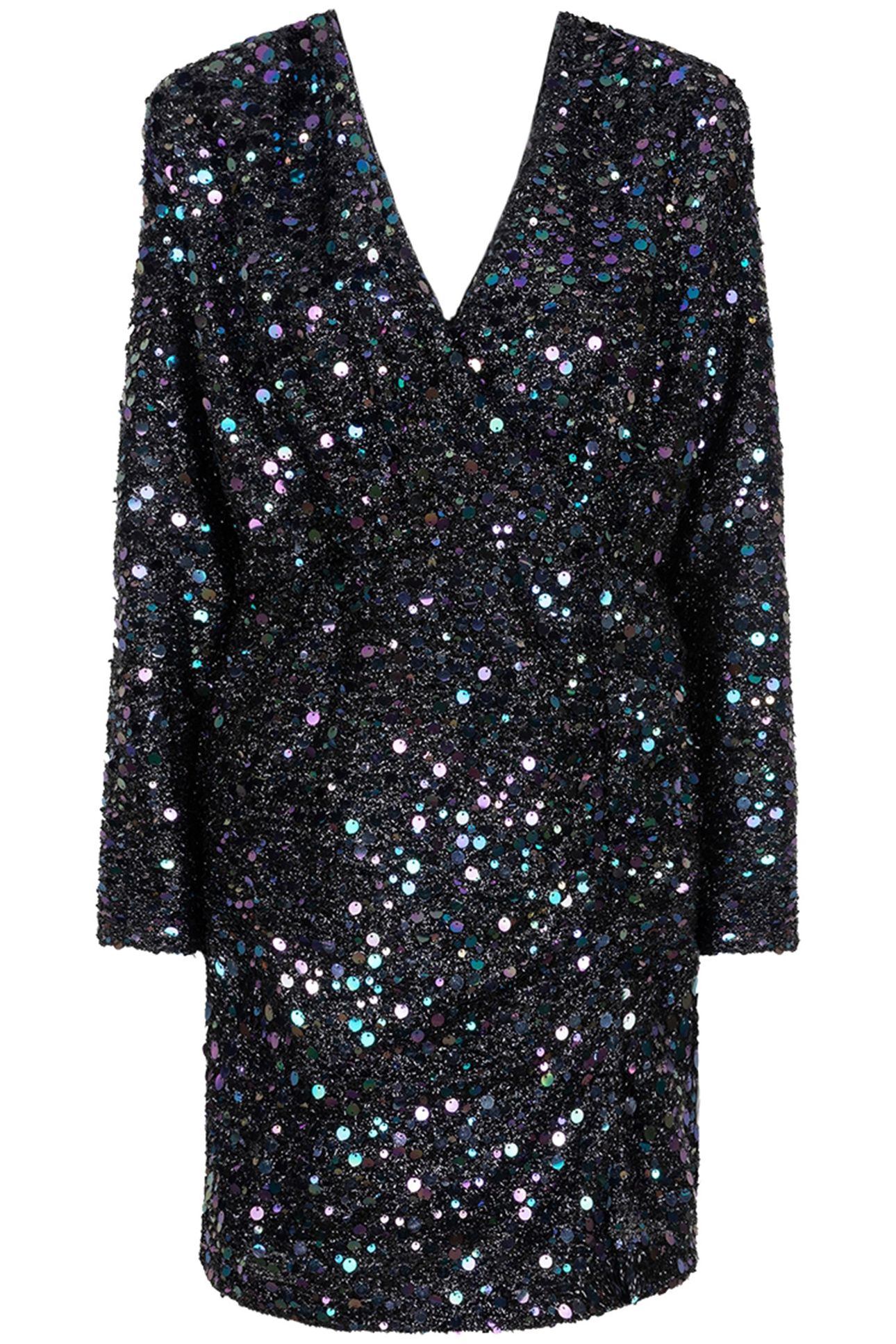 KENDRAX SEQUINS MINI DRESS RAVEN 3