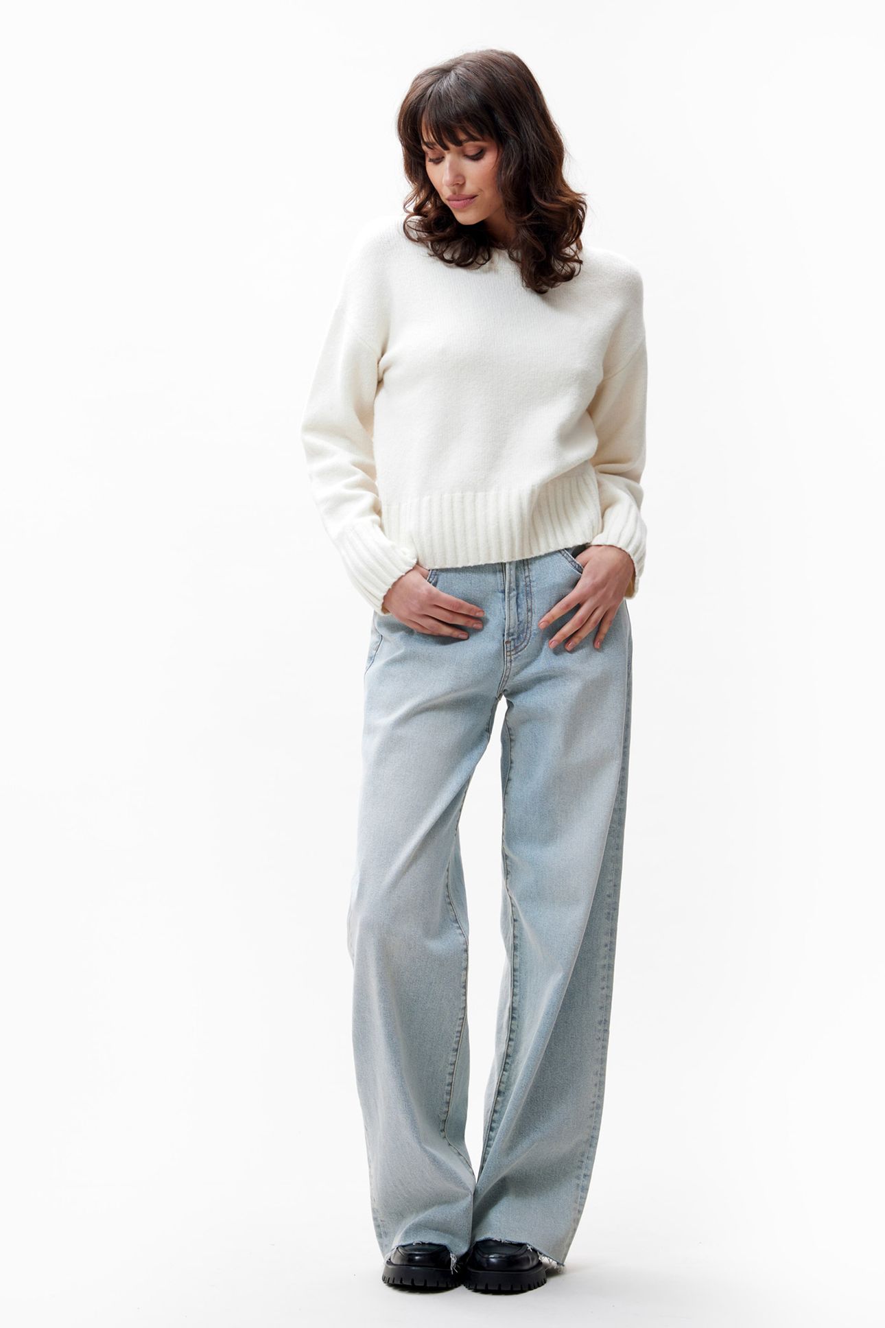 CLASSIC KNIT EGRET 2