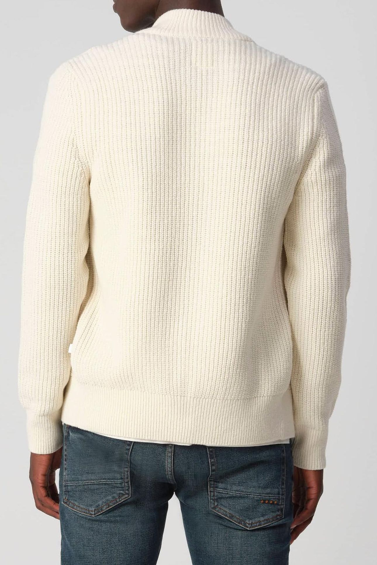 J.C. RAGS REAGAN VEST BLEACHED SAND 2