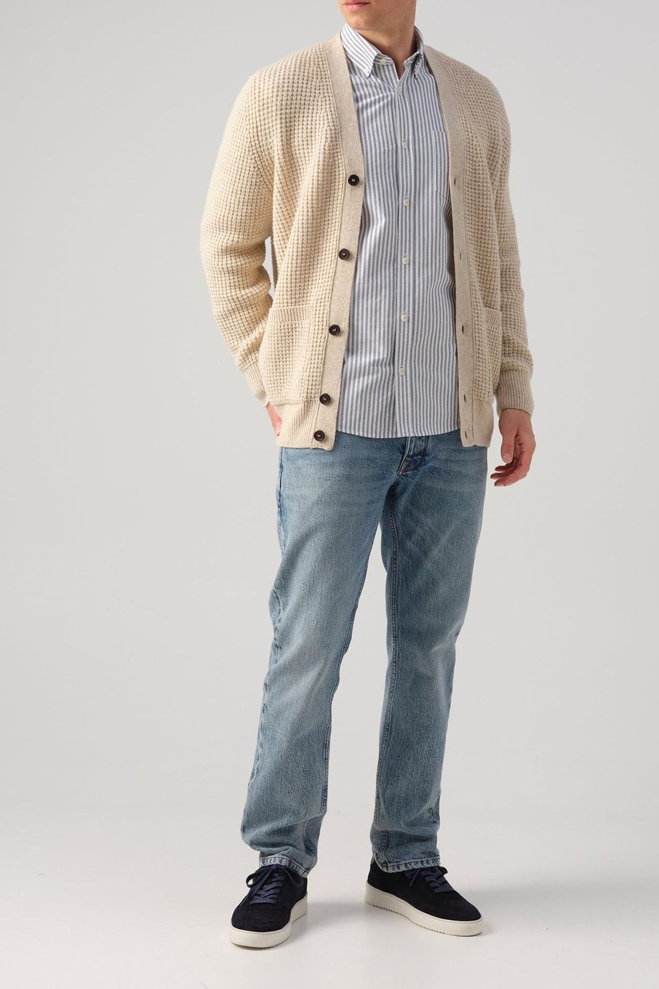 J.C. RAGS RYKER VEST BLEACHED SAND 2