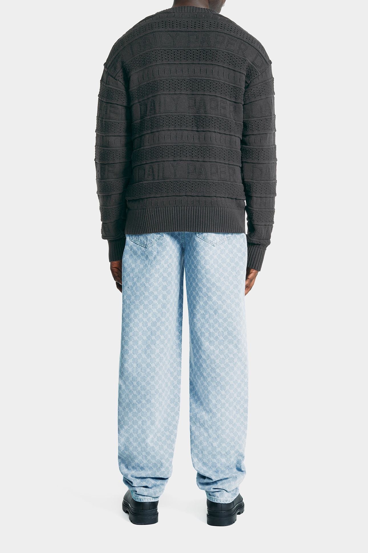RAJIH KNIT SWEATER BLACK 2