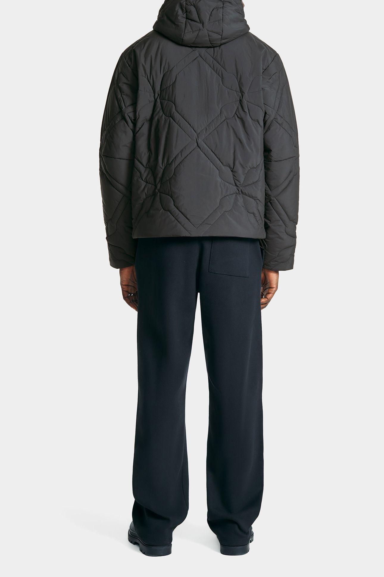 SPEAR PUFFER JACKET UNISEX BLACK 2