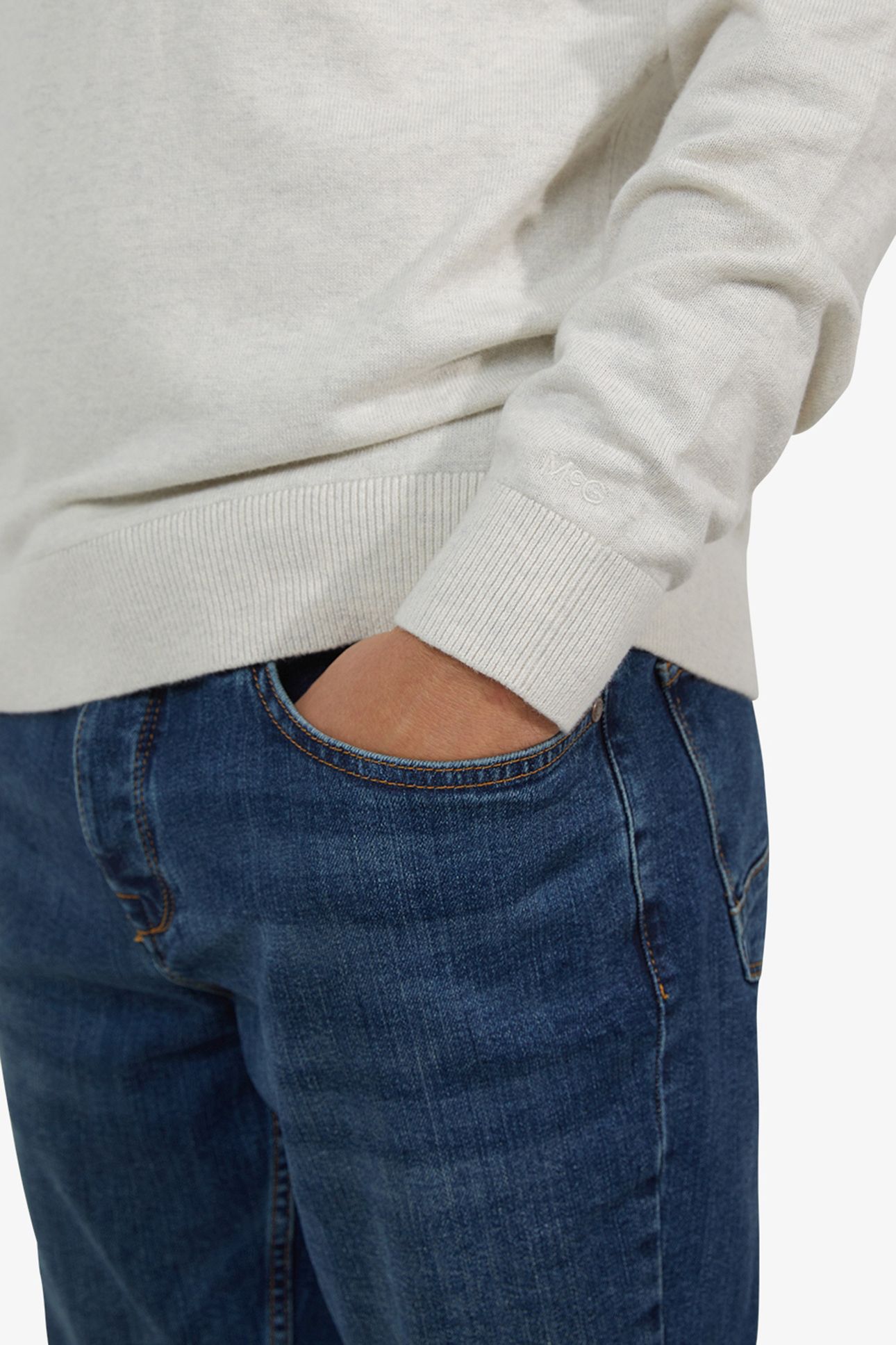ROLL NECK SWEATER OFF WHITE 4
