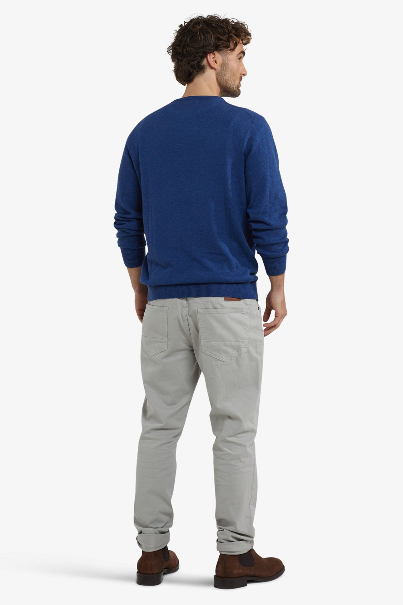 C-NECK SWEATER PATRIOT BLUE 3