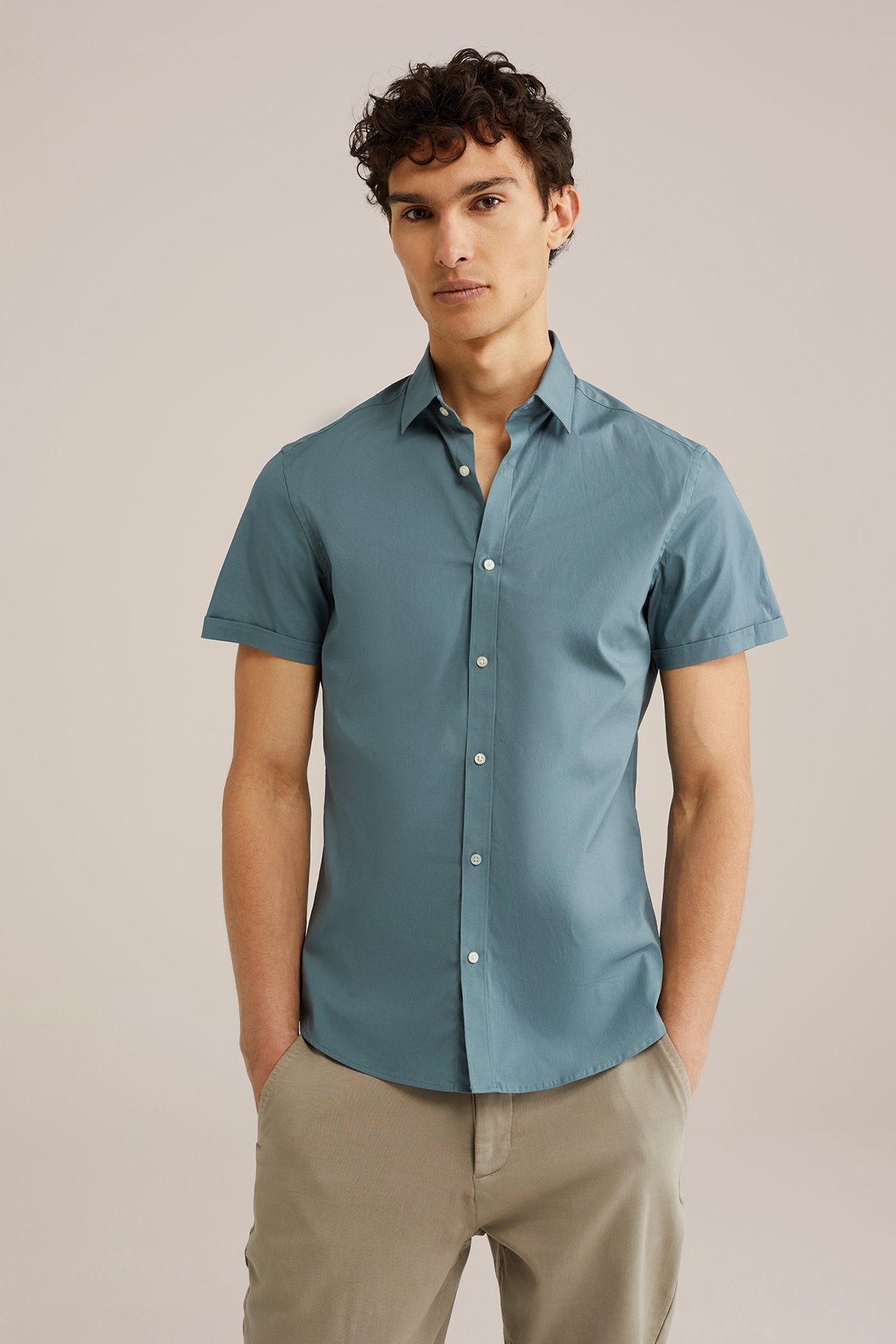 SHIRT GREEN BLUE 1