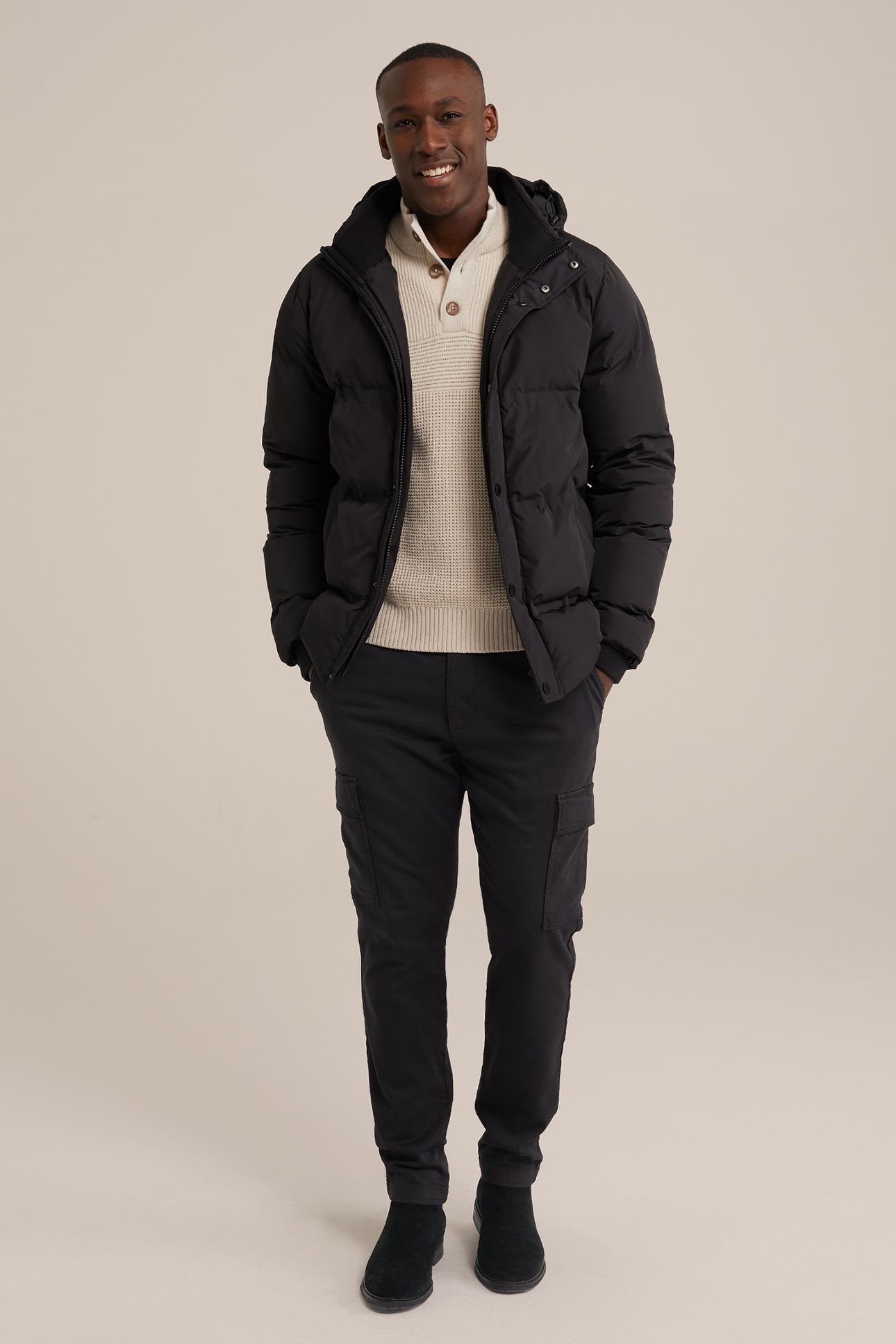 JACKET NORMAL LENGTH BLACK 3