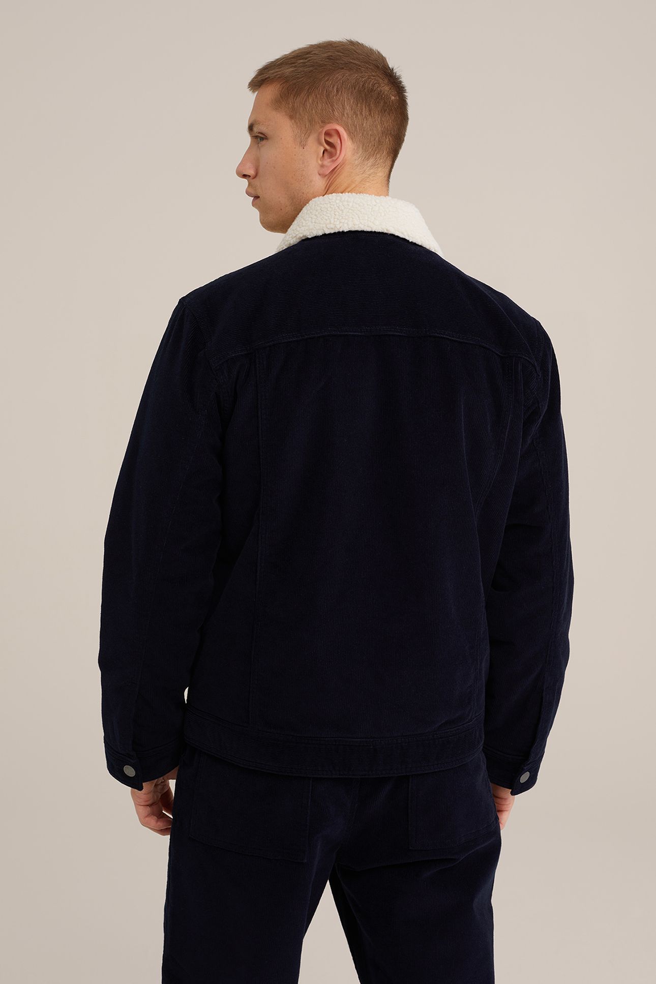 JACKET NORMAL LENGTH DARK BLUE 2