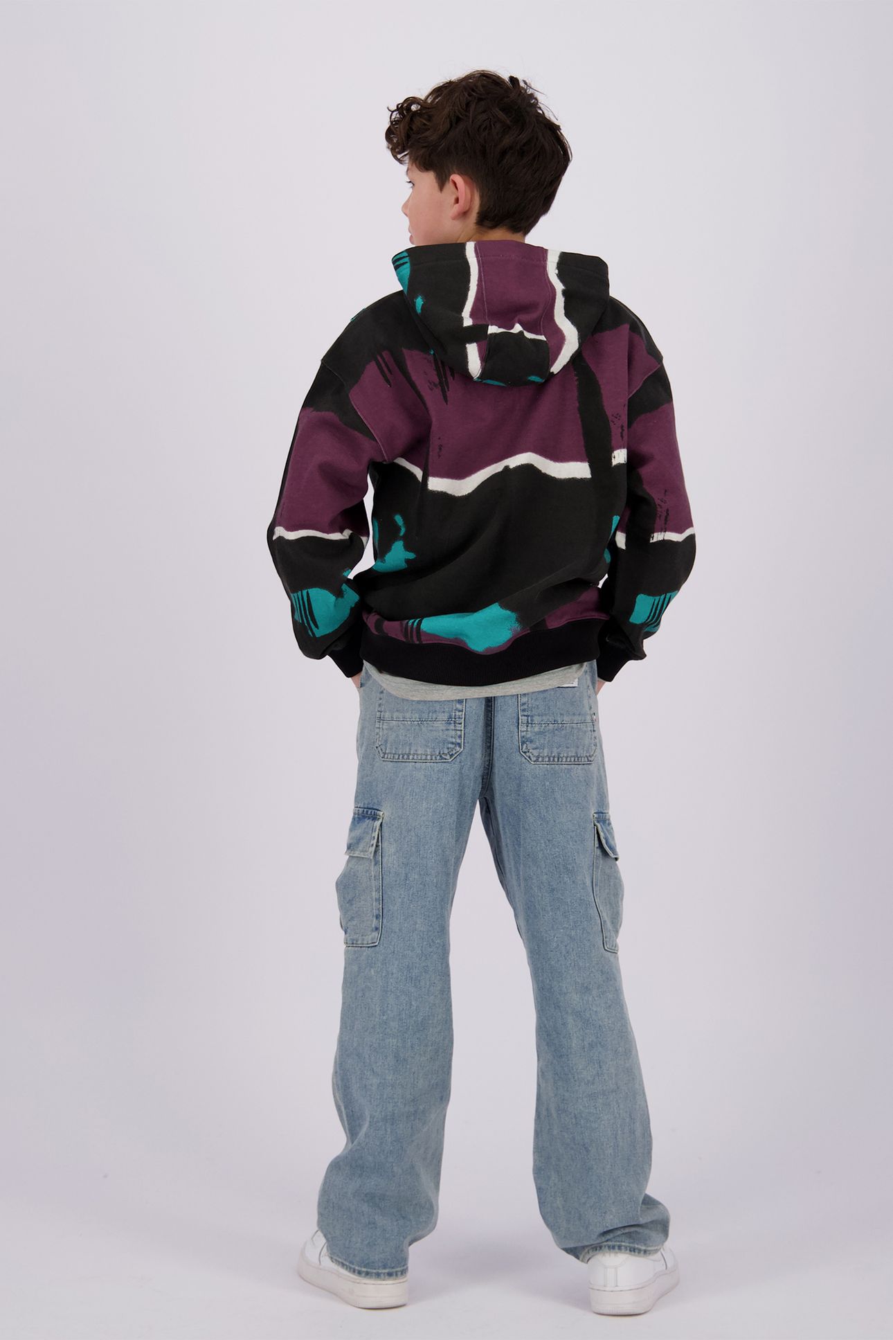 BOYS NAOKI SWEATER DEEP BLACK 2